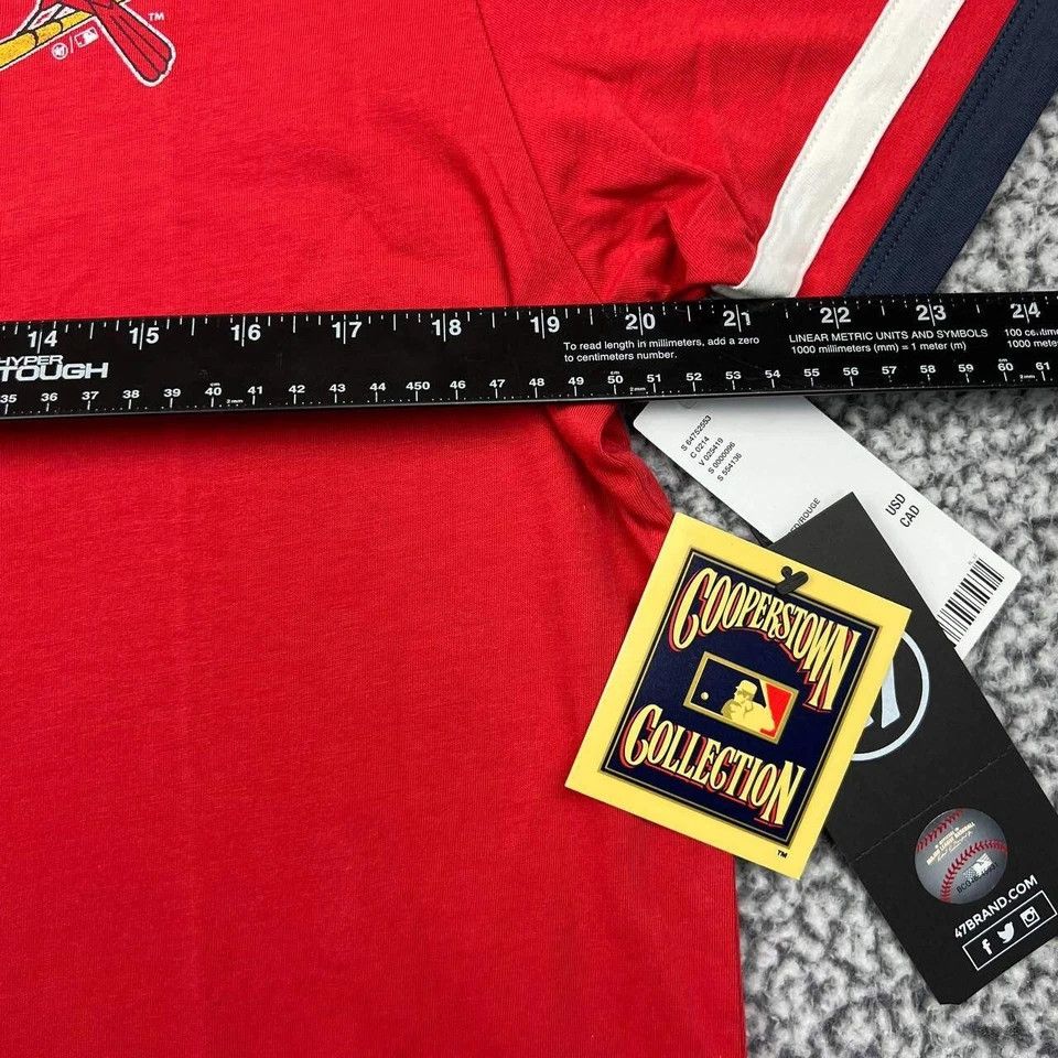 47 Brand St. Louis Cardinals Shirt Men Short Sleeve Cotton New M Size US M / EU 48-50 / 2 - 5 Thumbnail