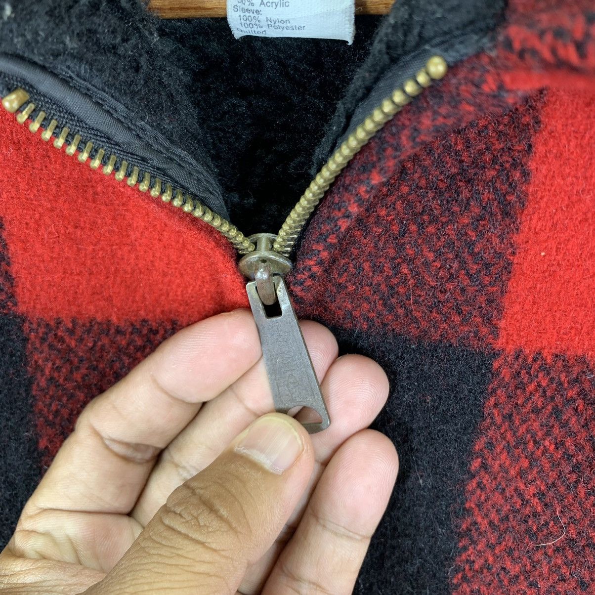 Woolrich Woolen Mills ⚡️🔥 VINTAGE WOOLRICH RED TARTAN WOOL ZIPPER JACKET Size US M / EU 48-50 / 2 - 8 Thumbnail