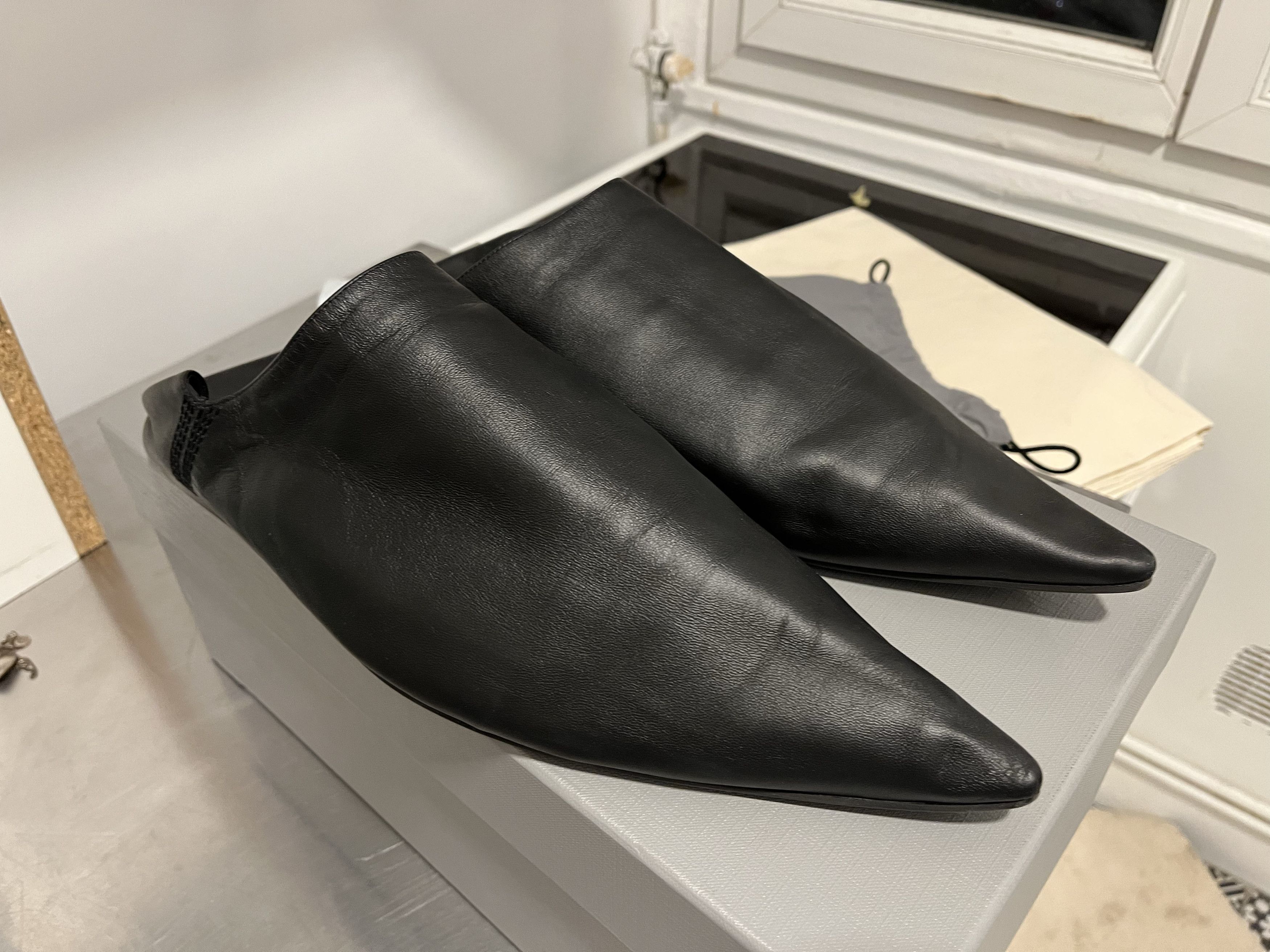 Balenciaga Balenciaga Flat Mule Black 42 Size US 9 / EU 42 - 8 Thumbnail