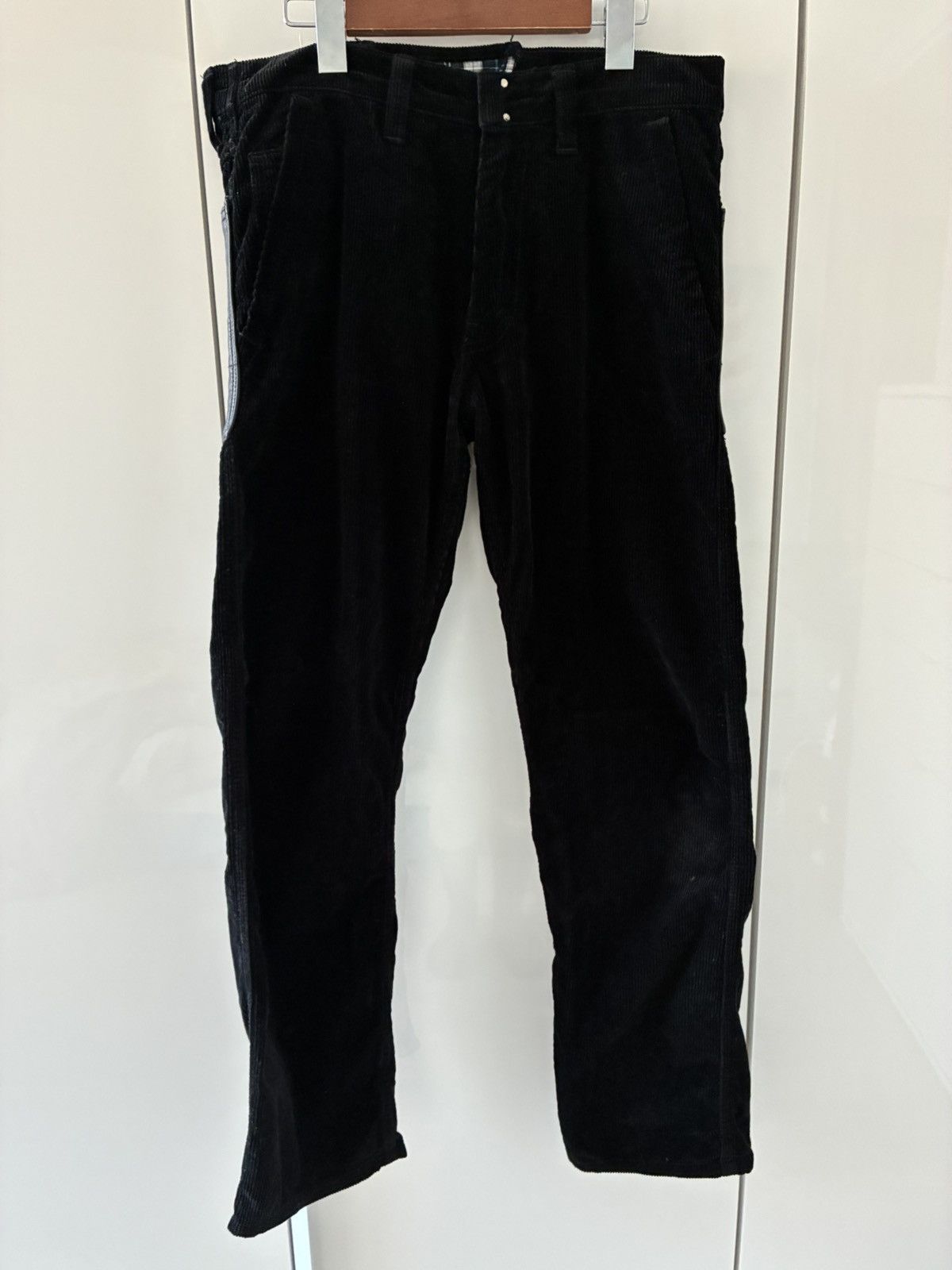 Junya Watanabe Junya Watanabe CDG MAN Corduroy Pants Black Size US 31 - 1 Thumbnail