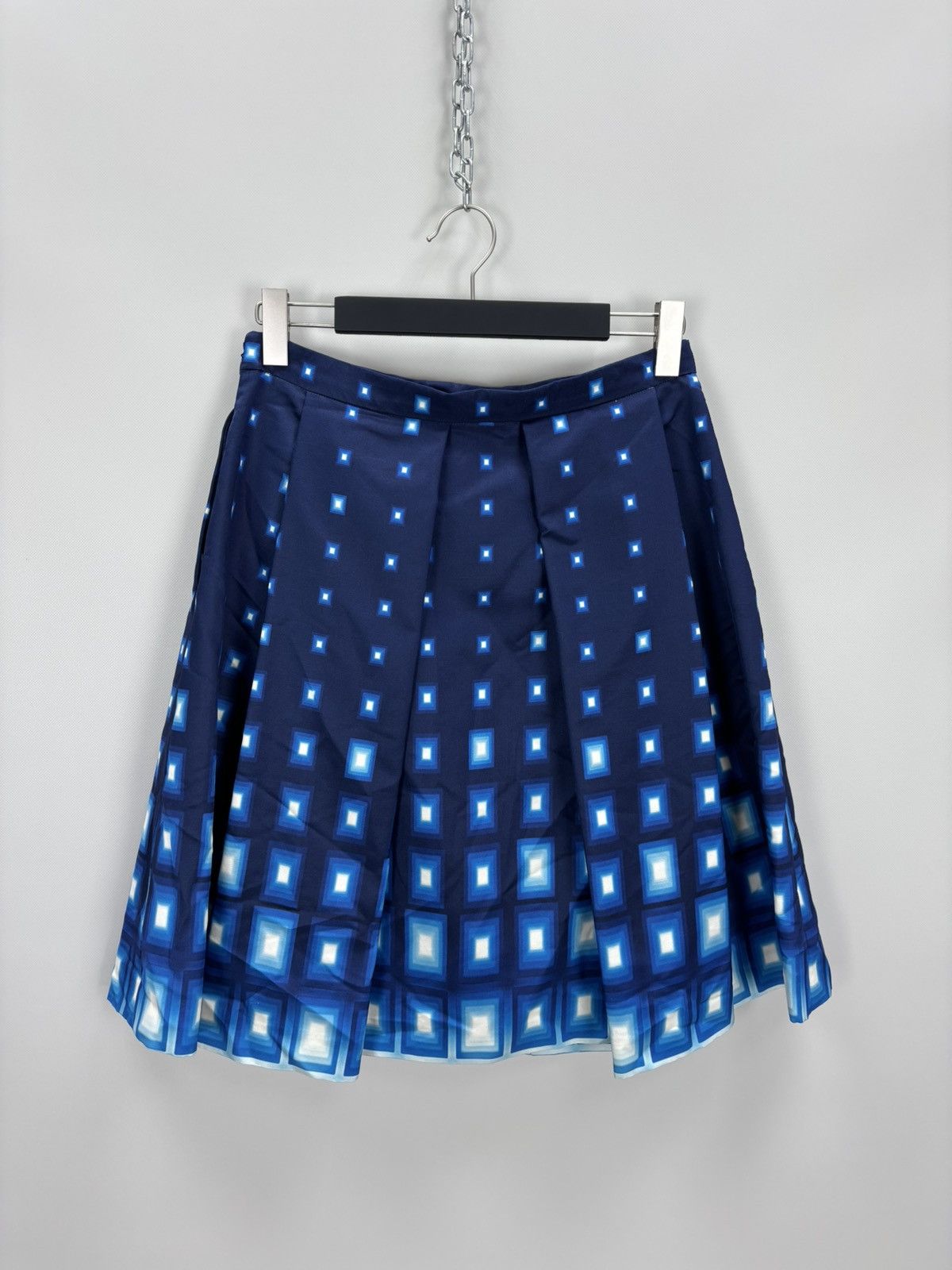 Prada Womens skirt Prada Size 44 Color Blue Size 30" / US 8 / IT 44 - 5 Thumbnail