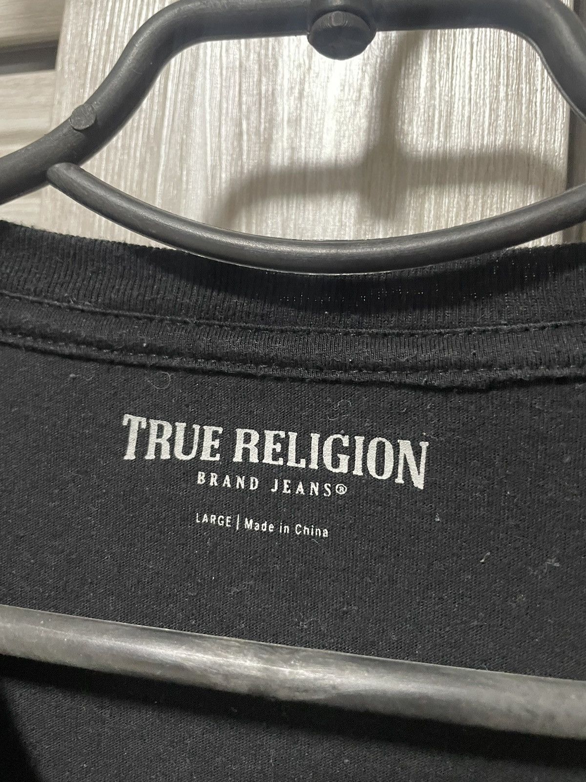 True Religion Vintage Y2K True Religion Guitar Logo T-Shirt Black Size US L / EU 52-54 / 3 - 11 Thumbnail