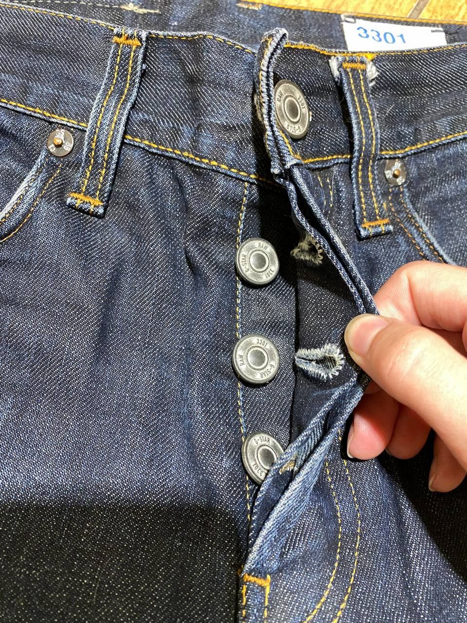 G-Star G-Star Raw 3301 Denim Jeans Size US 29 - 6 Thumbnail