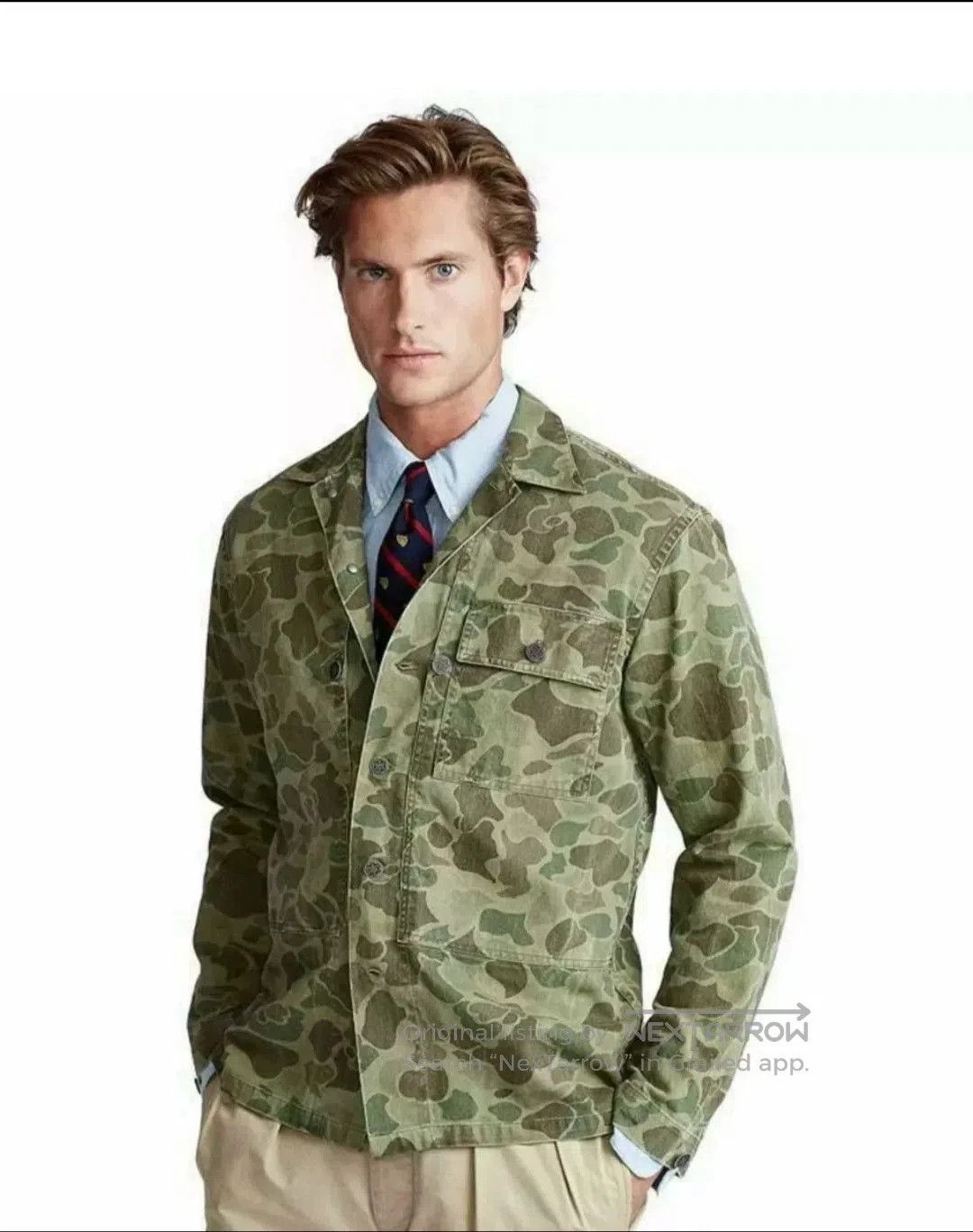 Polo Ralph Lauren Ralph Lauren Vintage Camo Men's Jacket. Size US M / EU 48-50 / 2 - 1 Thumbnail