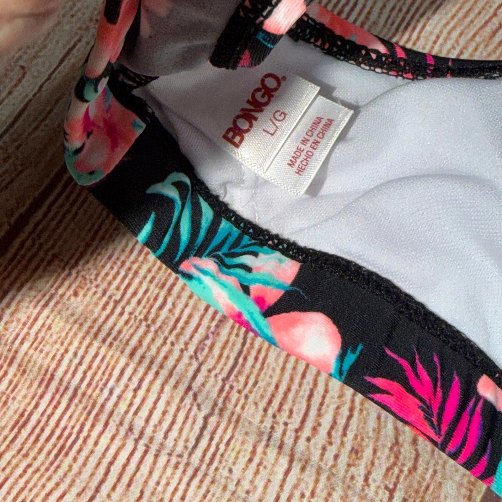 Bonobos Bongo Floral Print Swim Top Large Size ONE SIZE - 6 Thumbnail