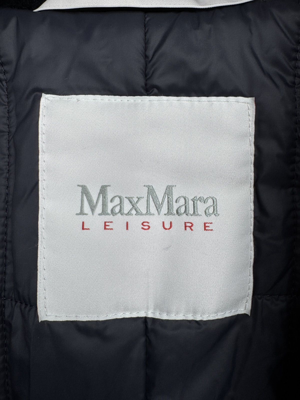 Max Mara MAX MARA LEISURE Midnight blue Piacere jacket Size M / US 6-8 / IT 42-44 - 9 Thumbnail