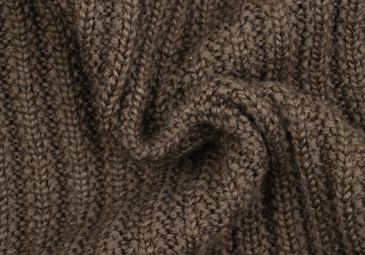 Maison Margiela Wool V-Neck Knit Sweater in Brown, Size S Size US S / EU 44-46 / 1 - 11 Thumbnail