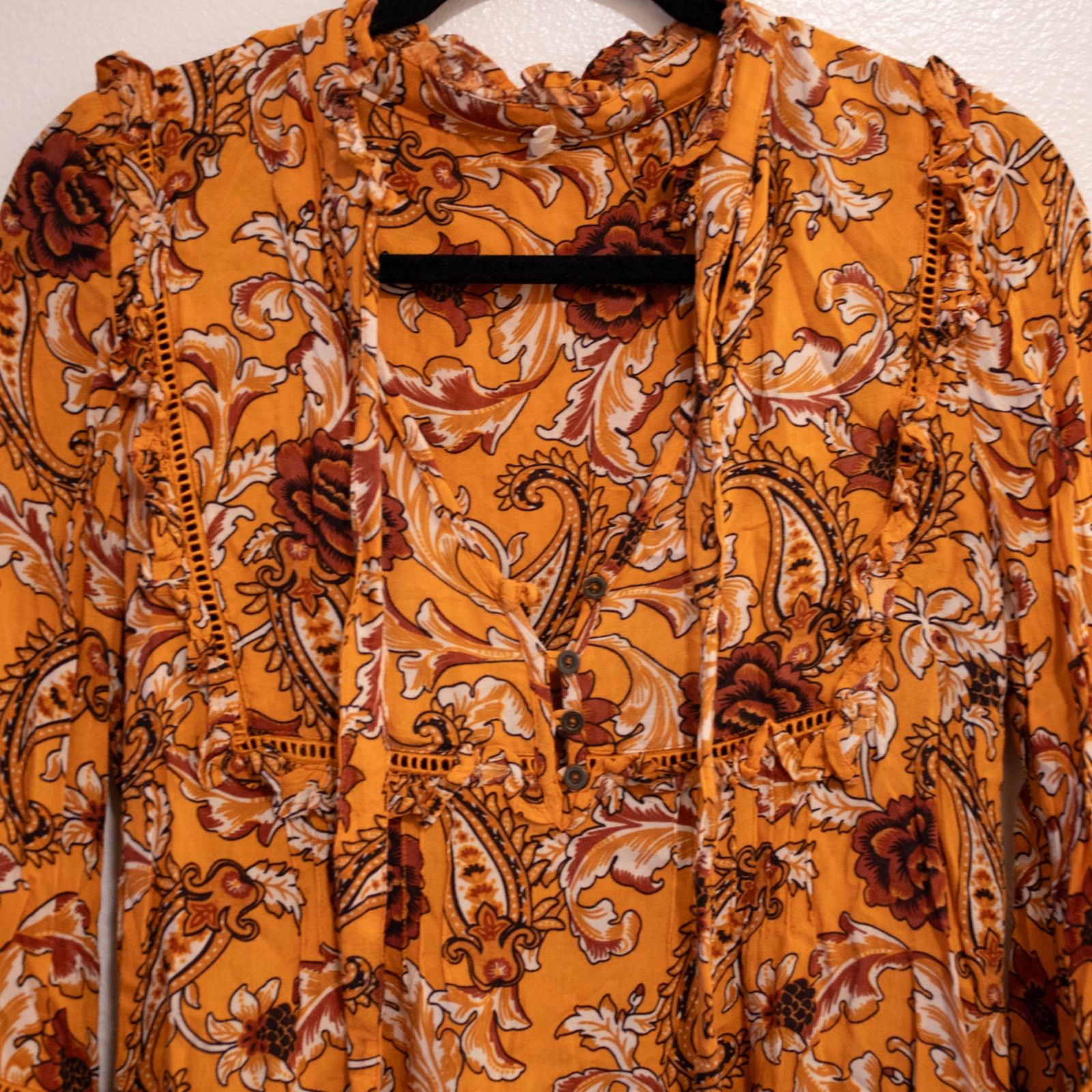 Spell Spell Etienne Blouse in Sienna Size S / US 4 / IT 40 - 6 Thumbnail