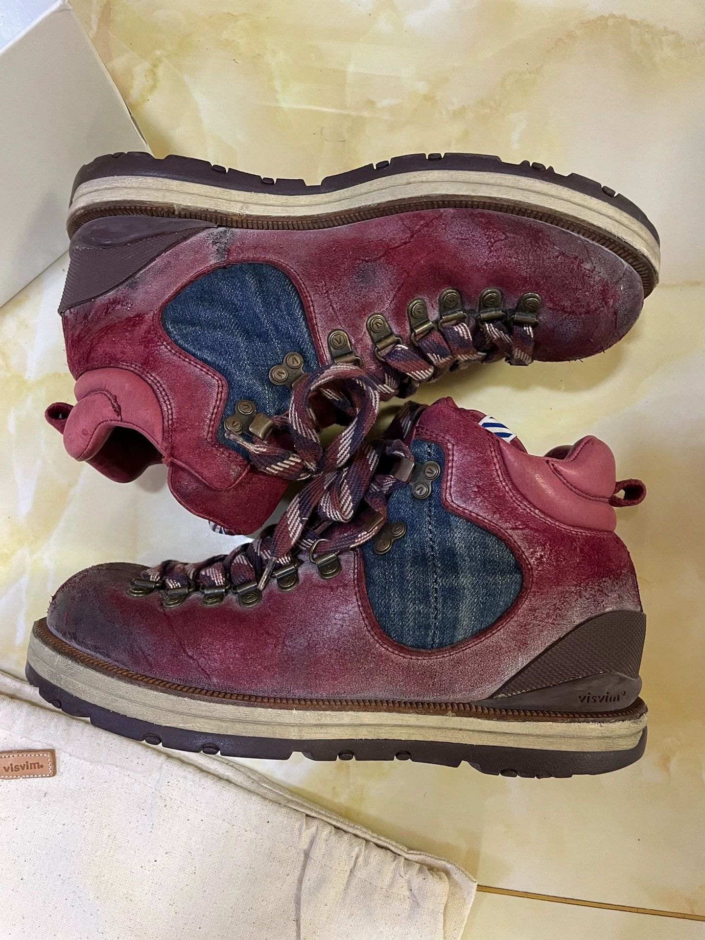 Visvim visvim Serra Washed Distressed Hiking Boots US9.5 Size US 9.5 / EU 42-43 - 2 Thumbnail