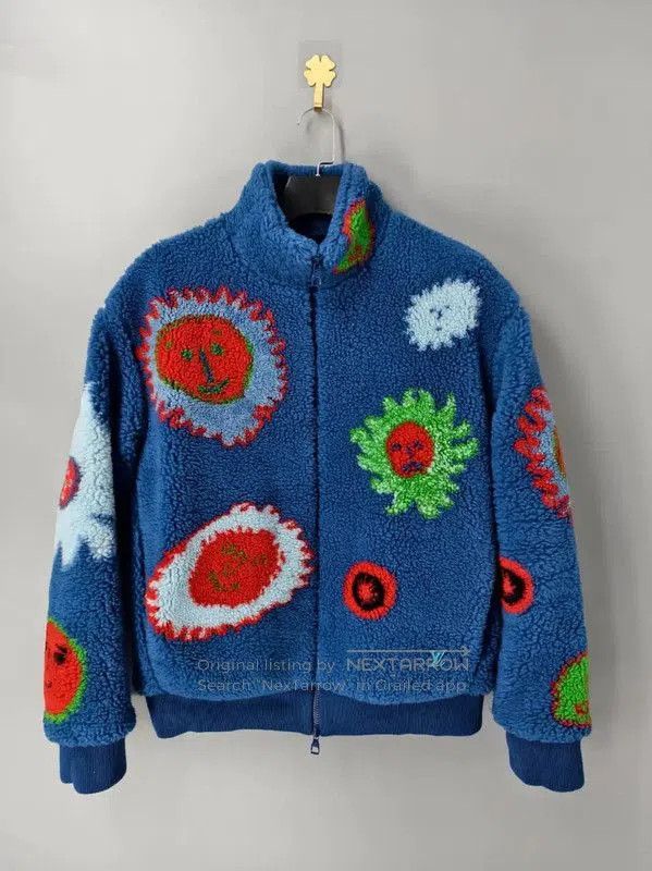 Louis Vuitton Louis Vuitton Blue Wool Men's Jacket . Size US L / EU 52-54 / 3 - 1 Thumbnail