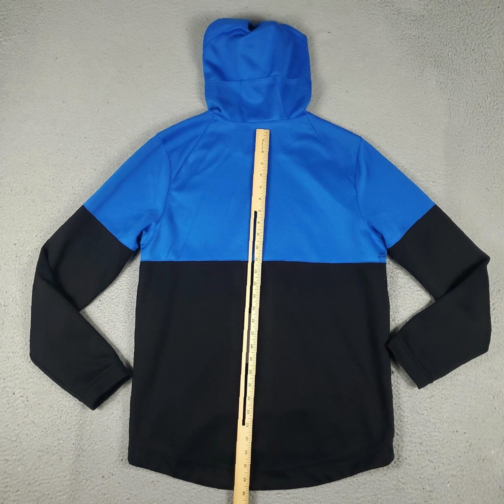 Nike Nike Dri-Fit Hoodie Mens M Pullover Sweatshirt Blue Swoosh Athletic Graphic Print Pockets Lightweight Moisture Wicking Sportswear Size US M / EU 48-50 / 2 - 5 Thumbnail
