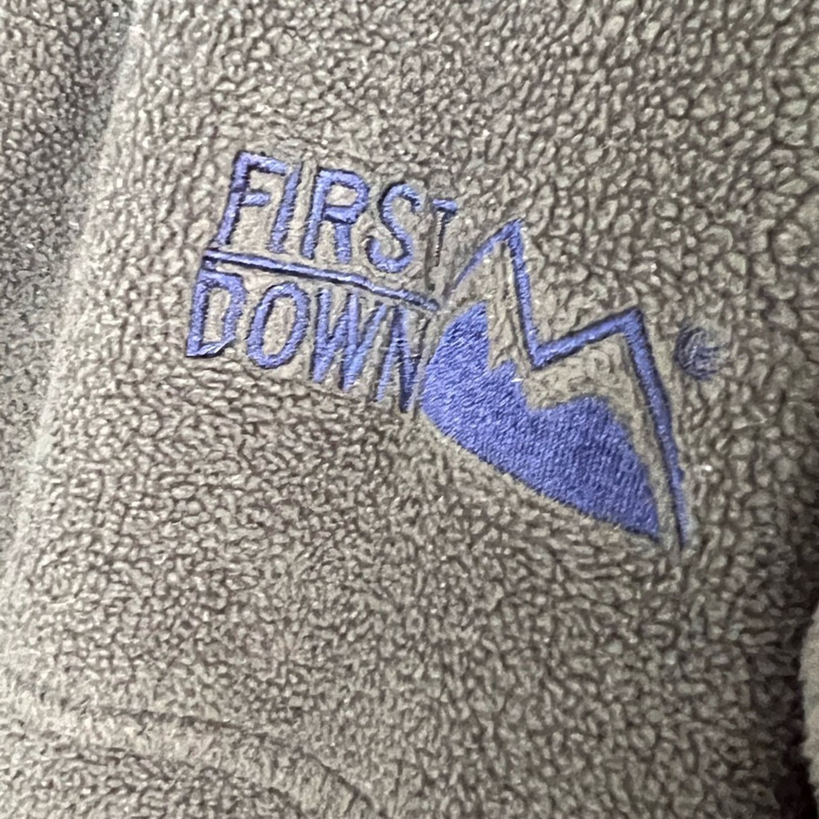 Vintage Vintage 90s First Down Exploration 1/4 Zip Fleece Jacket Size US M / EU 48-50 / 2 - 4 Thumbnail
