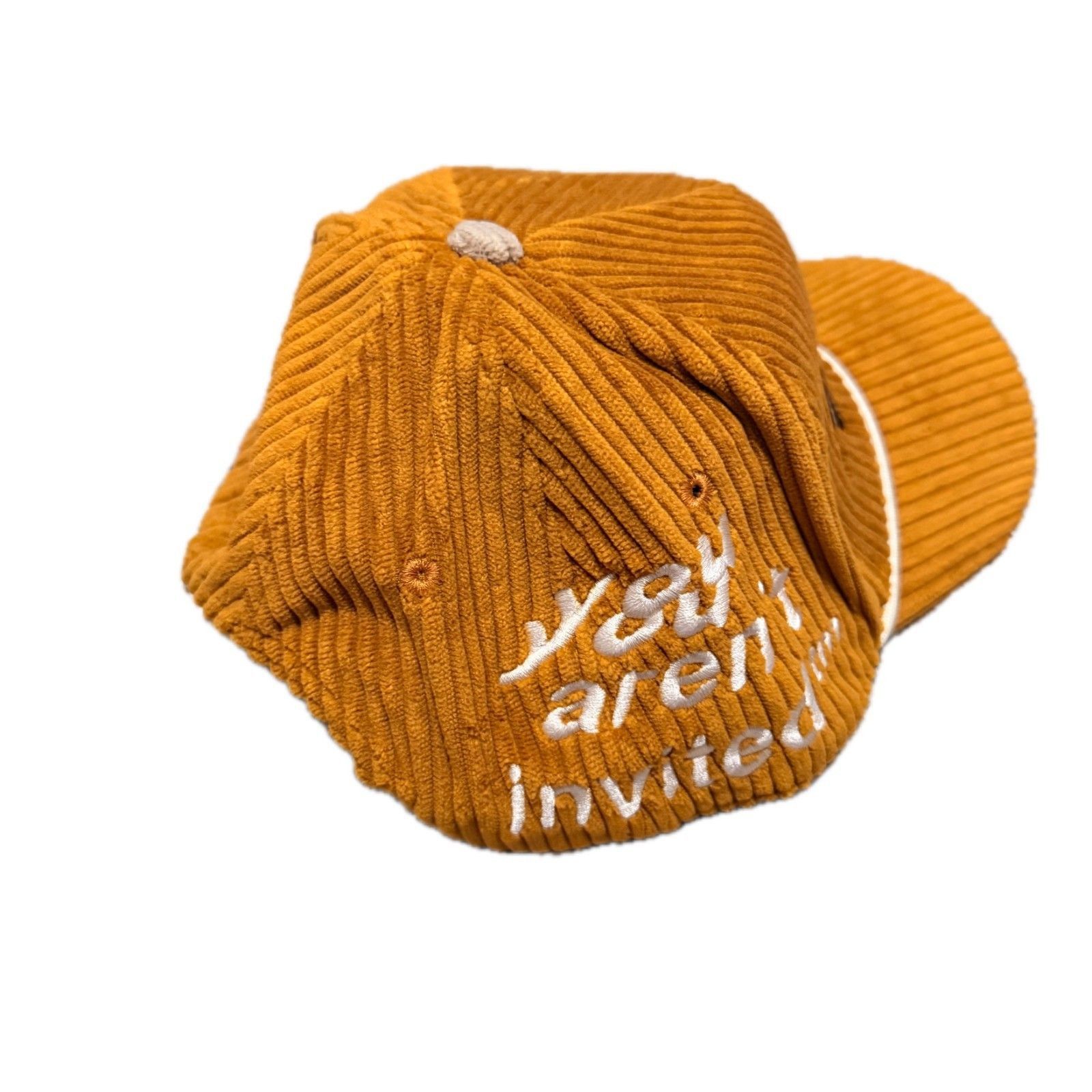 Hyde Park Goods Hyde Park "Weekend Cap" NWT Corduroy Vintage Orange Size ONE SIZE - 2 Thumbnail