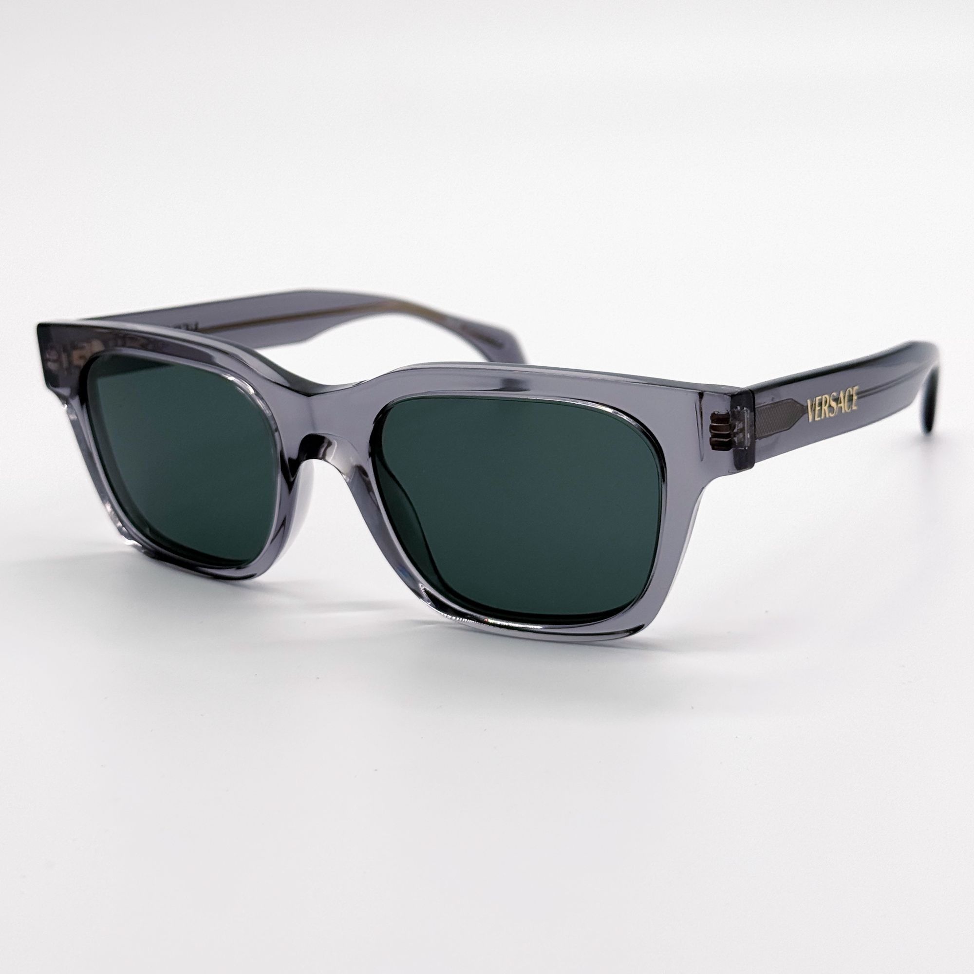 Versace NEW VE4486 5510/71 VERSACE GRAY GREEN UNISEX SUNGLASSES VE44 Size ONE SIZE - 2 Thumbnail