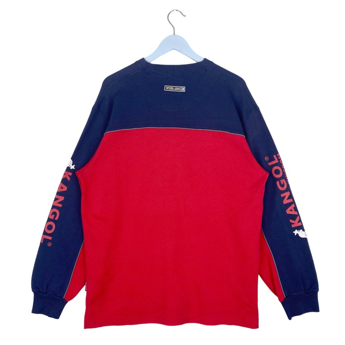 Kangol Kangol Sweatshirt Colorblock Crewneck Pullover Jumper Size US L / EU 52-54 / 3 - 5 Thumbnail
