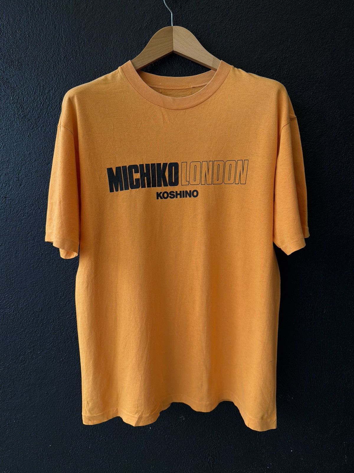 Michiko Koshino London ARCHIVE VINTAGE Michiko London Koshino Logo Tee 90s/Y2K Size US L / EU 52-54 / 3 - 1 Thumbnail