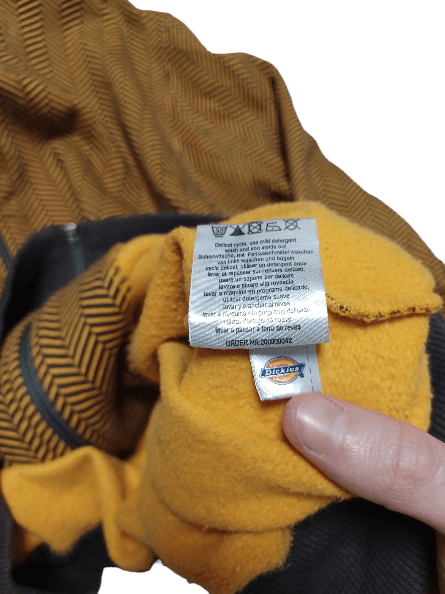 Dickies DICKIES FANTASTIC BEE ZIP HOODIE ON FLEECE METAL LOGO Size US L / EU 52-54 / 3 - 4 Thumbnail