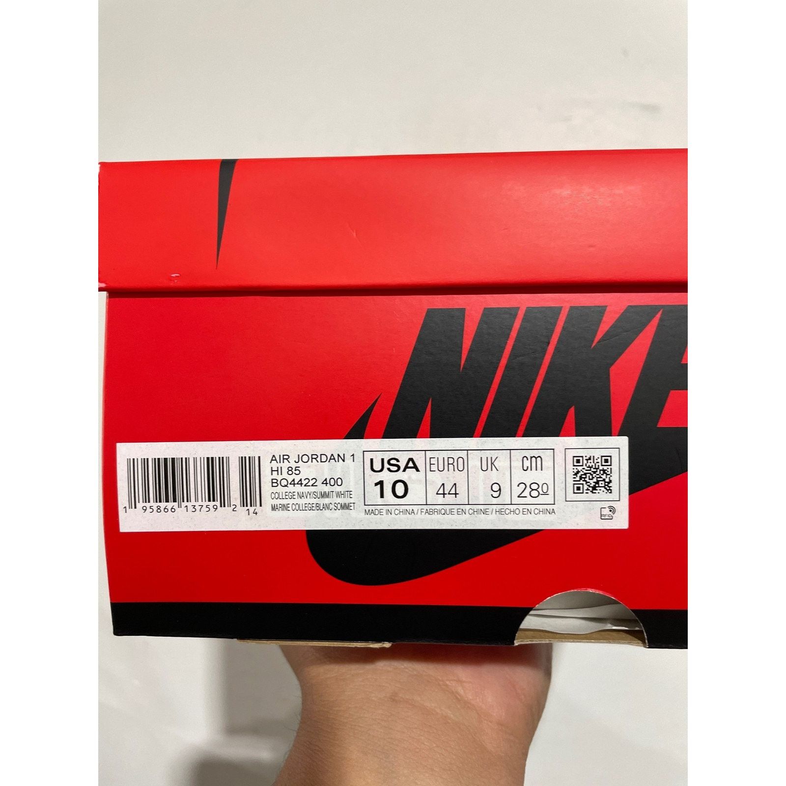Nike NIKE JORDAN 1 HIGH '85 GEORGETOWN SIZE 10 NEW Size US 10 / EU 43 - 6 Thumbnail