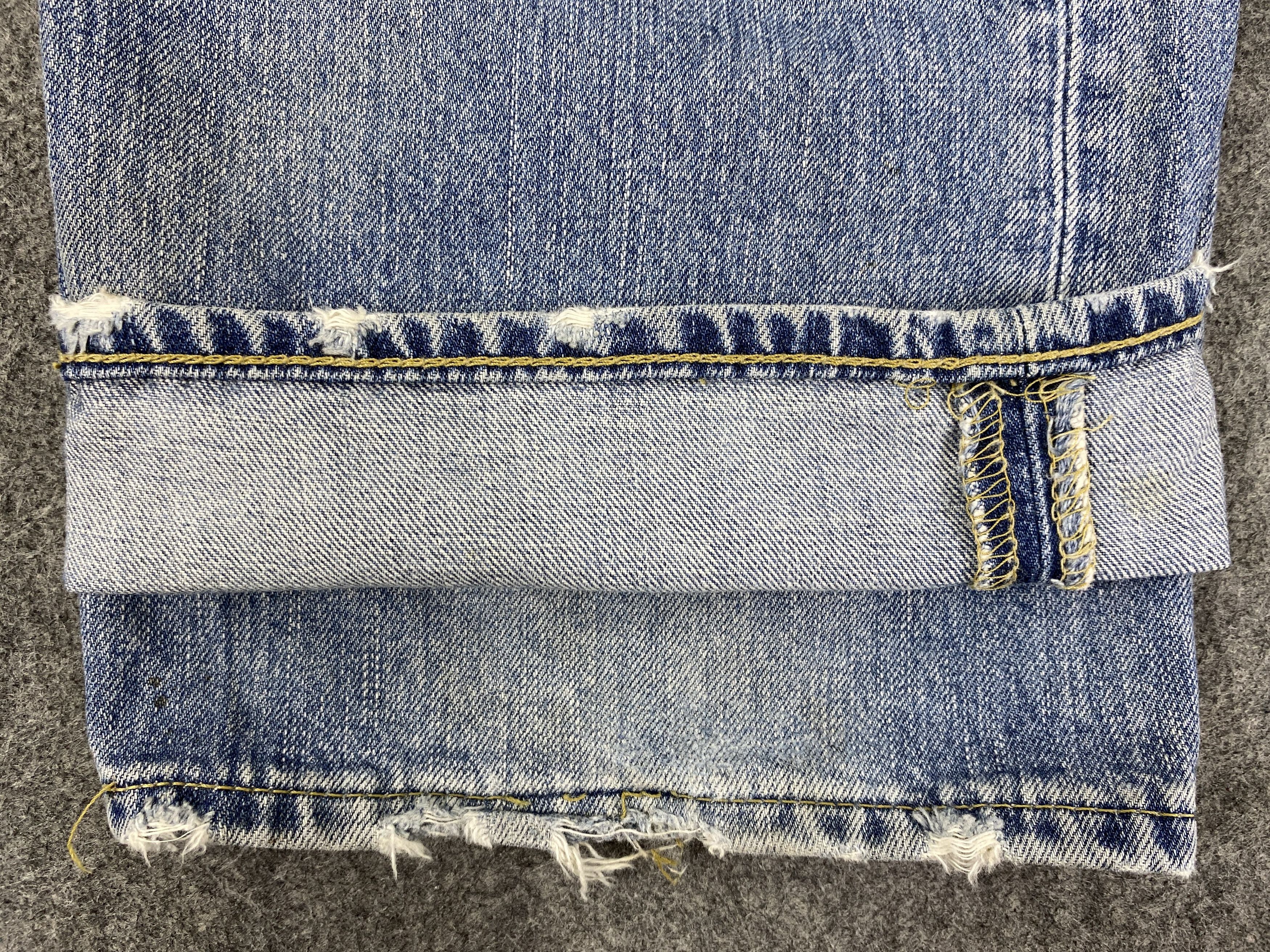 Levi's Distressed Blue Wash Vintage Levi's 503 30x34.5 Denim JN2065 Size US 30 / EU 46 - 11 Thumbnail