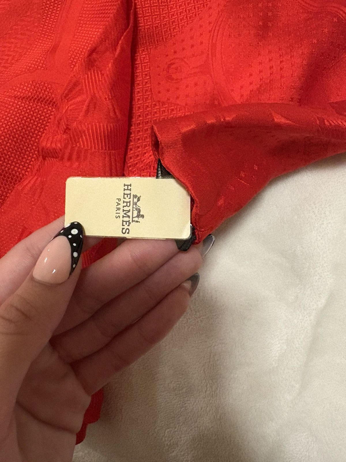 Hermes Hermes maxi twilly foulard- eperon d or Size ONE SIZE - 5 Thumbnail