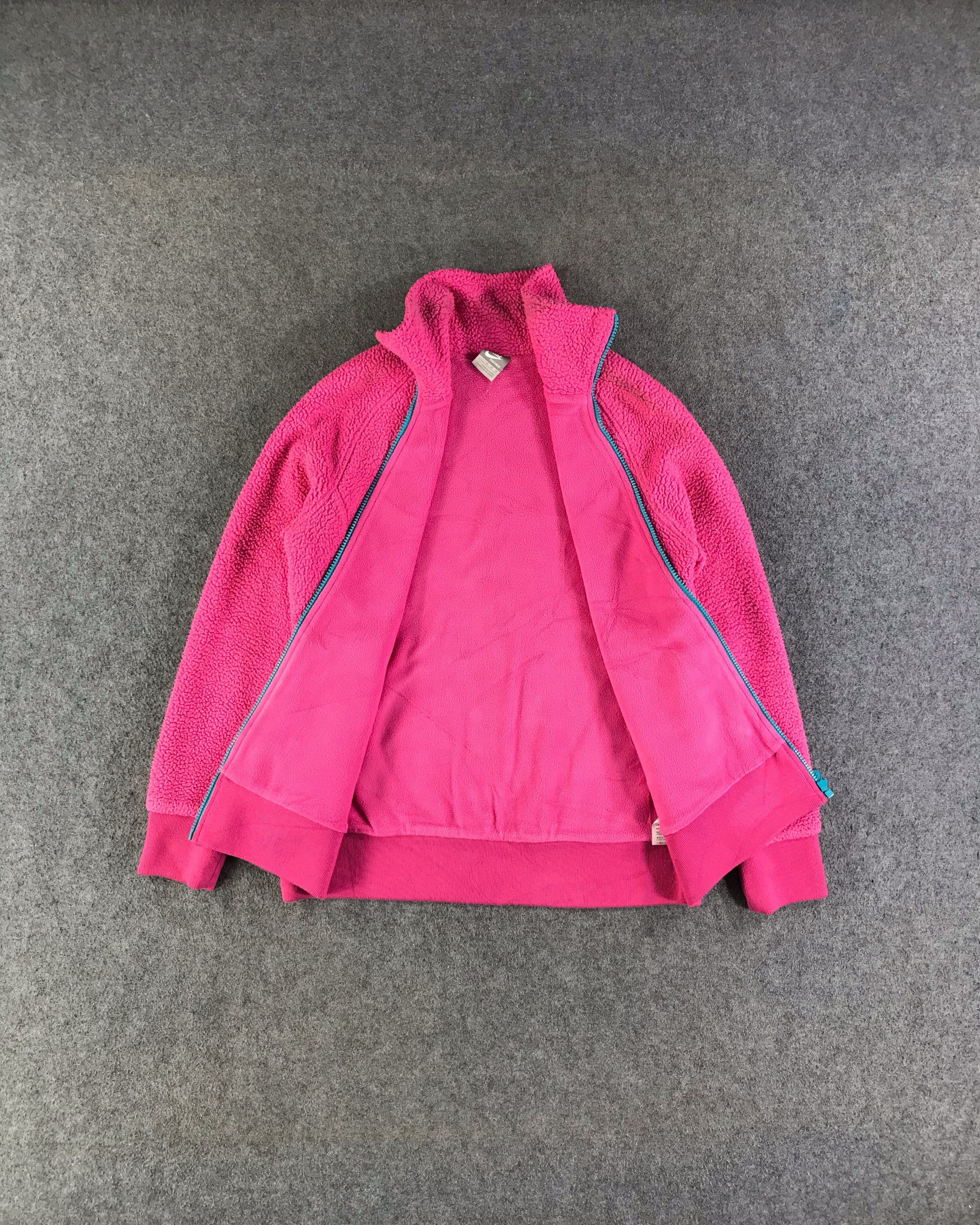 Nike Vintage Nike Fleece Full Zipp Sweater Jacket JC261 Size US M / EU 48-50 / 2 - 2 Thumbnail