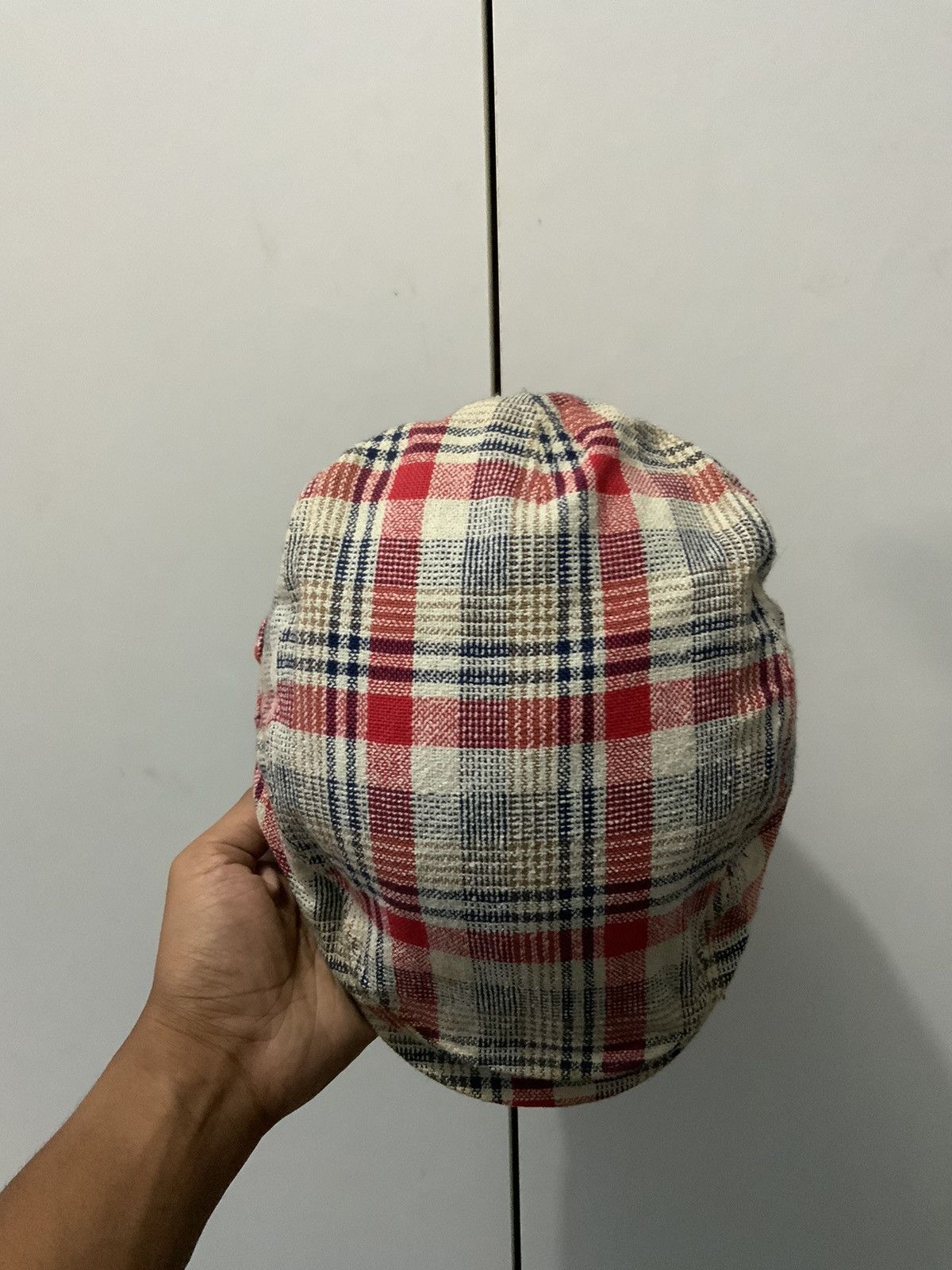 Vintage Vintage Patchwork Japan Flat Barreta Retro Hat Size ONE SIZE - 6 Thumbnail