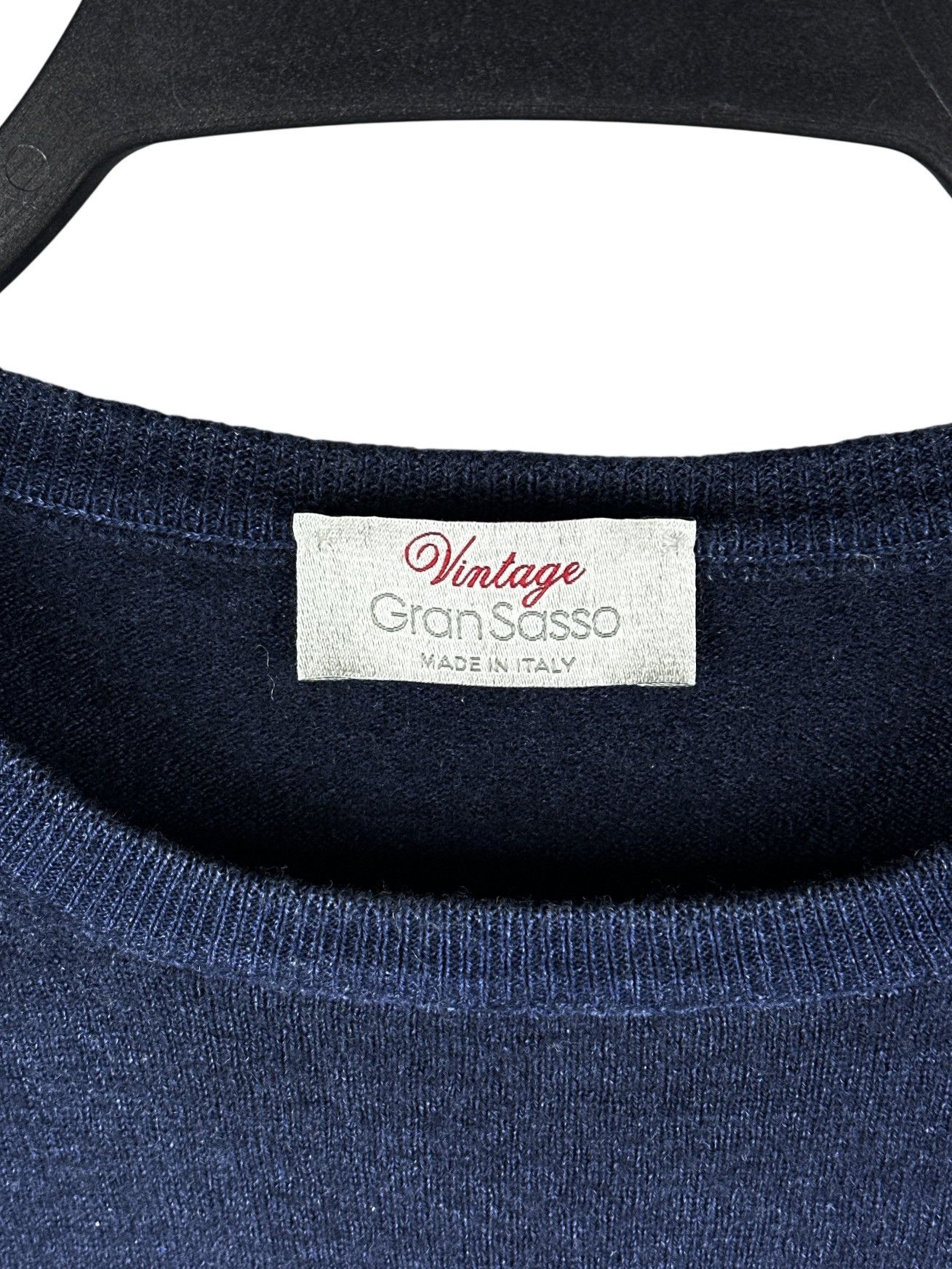 Gran Sasso Vintage Gran Sasso 100% Virgin Wool Knit Sweater Made In IT Size M / US 6-8 / IT 42-44 - 4 Thumbnail