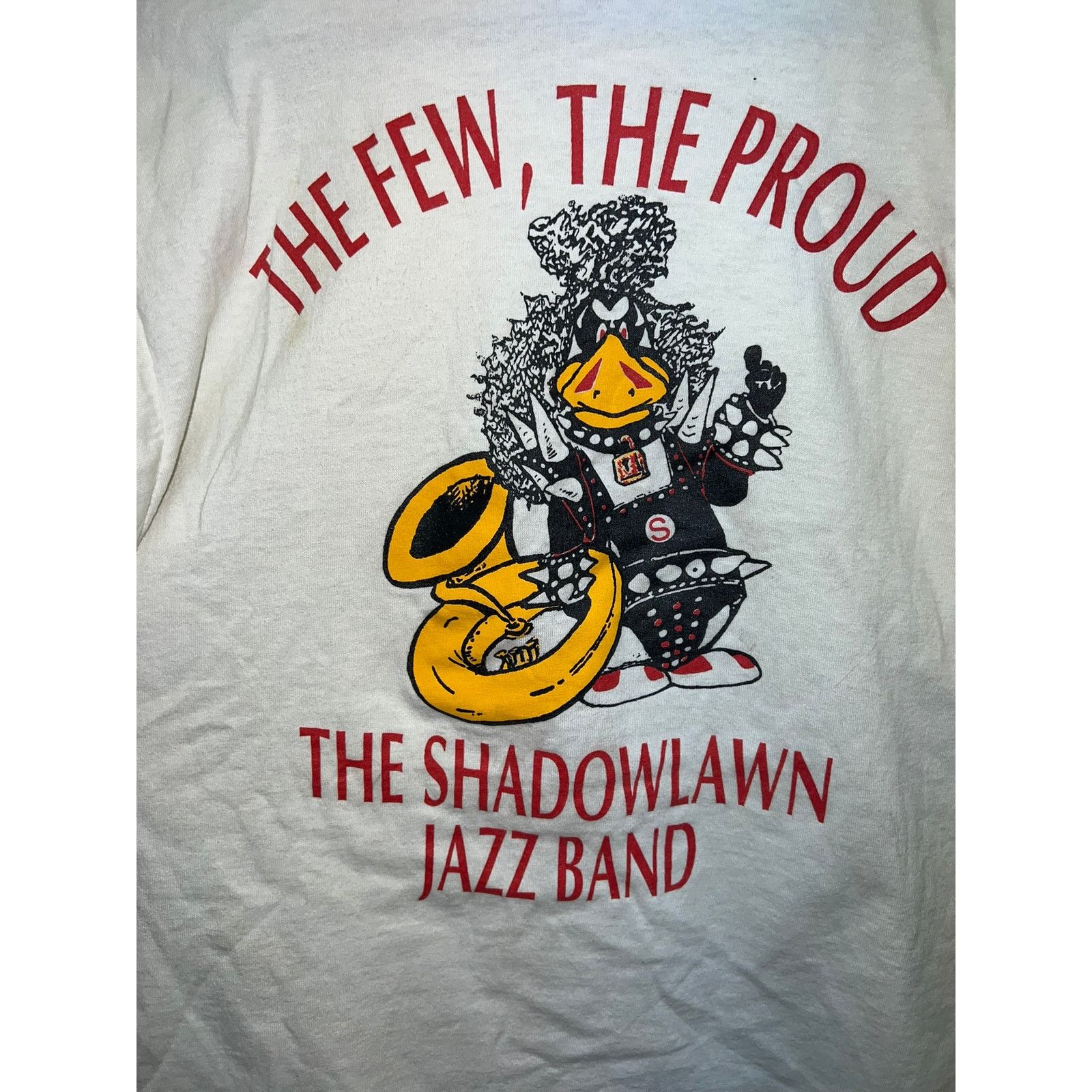 Vintage Vintage Shadowlawn Shirt Jazz Band Tee Graphic Music White M Size US M / EU 48-50 / 2 - 7 Thumbnail