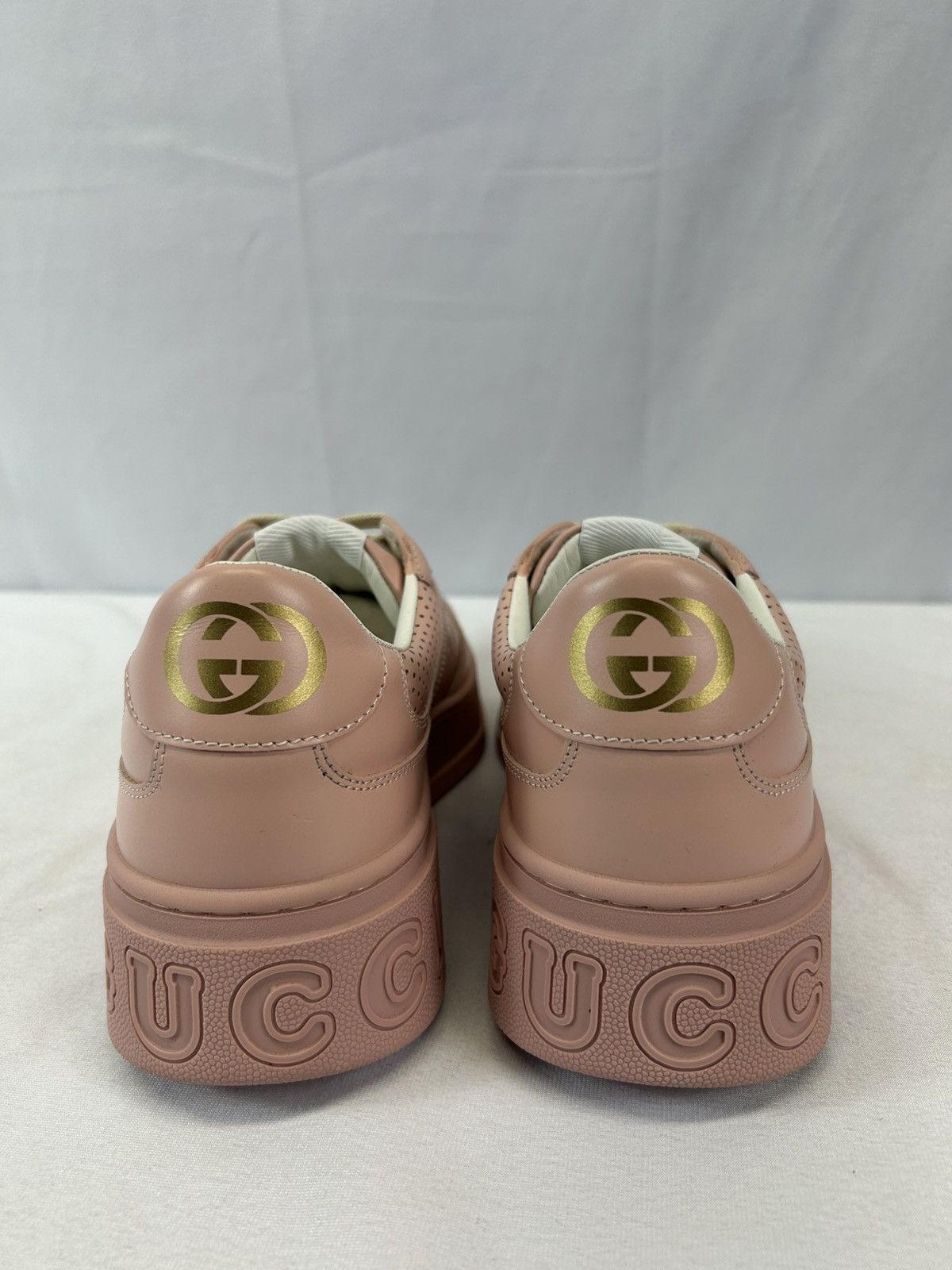 Gucci Gucci GG Embossed Leather Sneakers Size US 11 / IT 41 - 8 Thumbnail