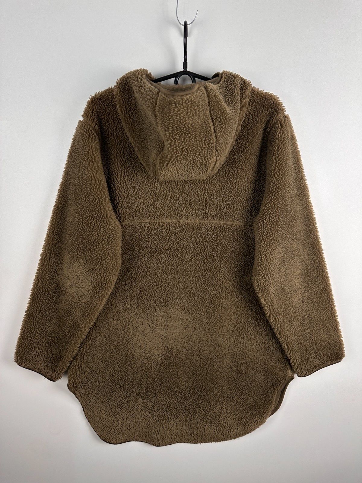 Arket Arket Hooded Pile Fleece Jacket Fool Zip Brown Womens Size M Size M / US 6-8 / IT 42-44 - 9 Thumbnail