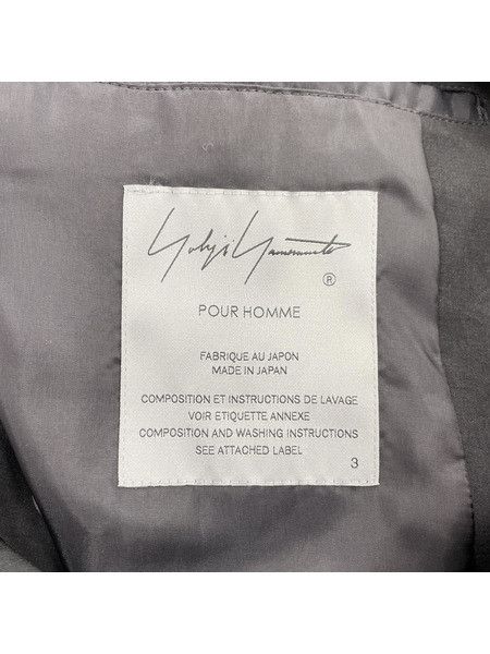 Yohji Yamamoto Yohji Yamamoto BUTTON SINGLE TUXEDOJACKET Size US L / EU 52-54 / 3 - 4 Thumbnail