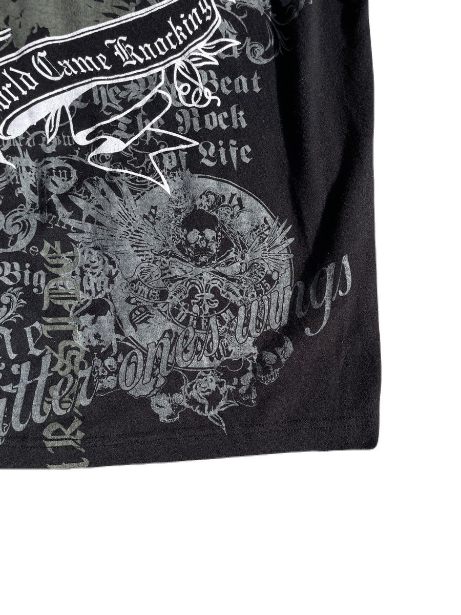 If Six Was Nine 2000s Japanese archive Vkei Poem Skull Long Sleeve Tee Size US S / EU 44-46 / 1 - 6 Thumbnail