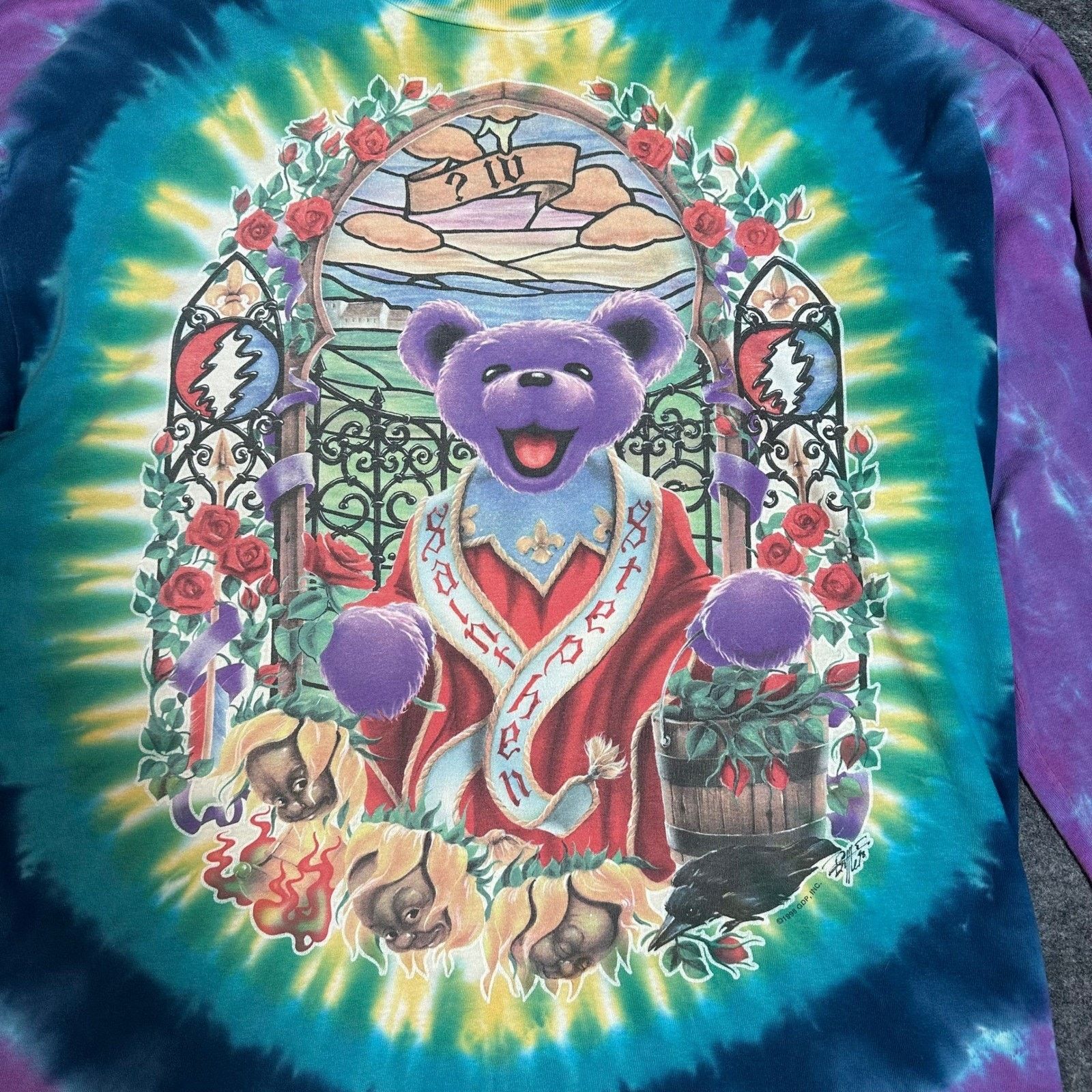 Liquid Blue Vintage Grateful Dead Saint Stephen T Shirt Liquid Blue XL Size US XL / EU 56 / 4 - 10 Thumbnail