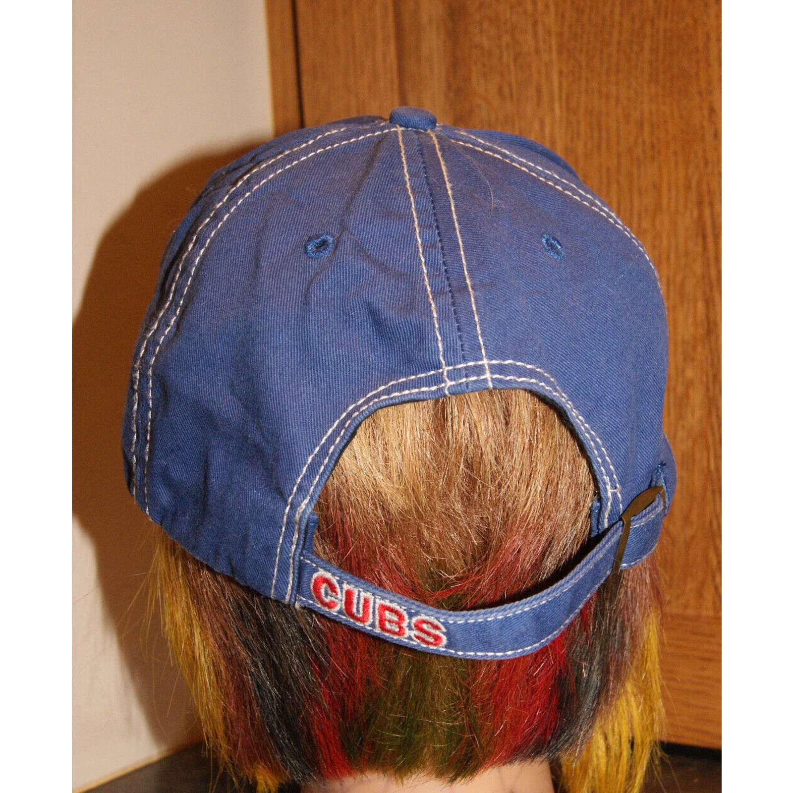 Other Chicago Cubs Stitch Logo Hat Cap Strapback Casual Fit Size ONE SIZE - 4 Thumbnail
