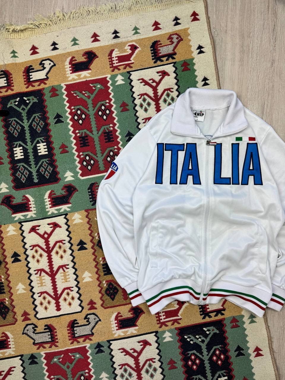 Japanese Brand × Vintage RARE Vintage Italia Zip Y2K Hoodie Size US S / EU 44-46 / 1 - 2 Thumbnail