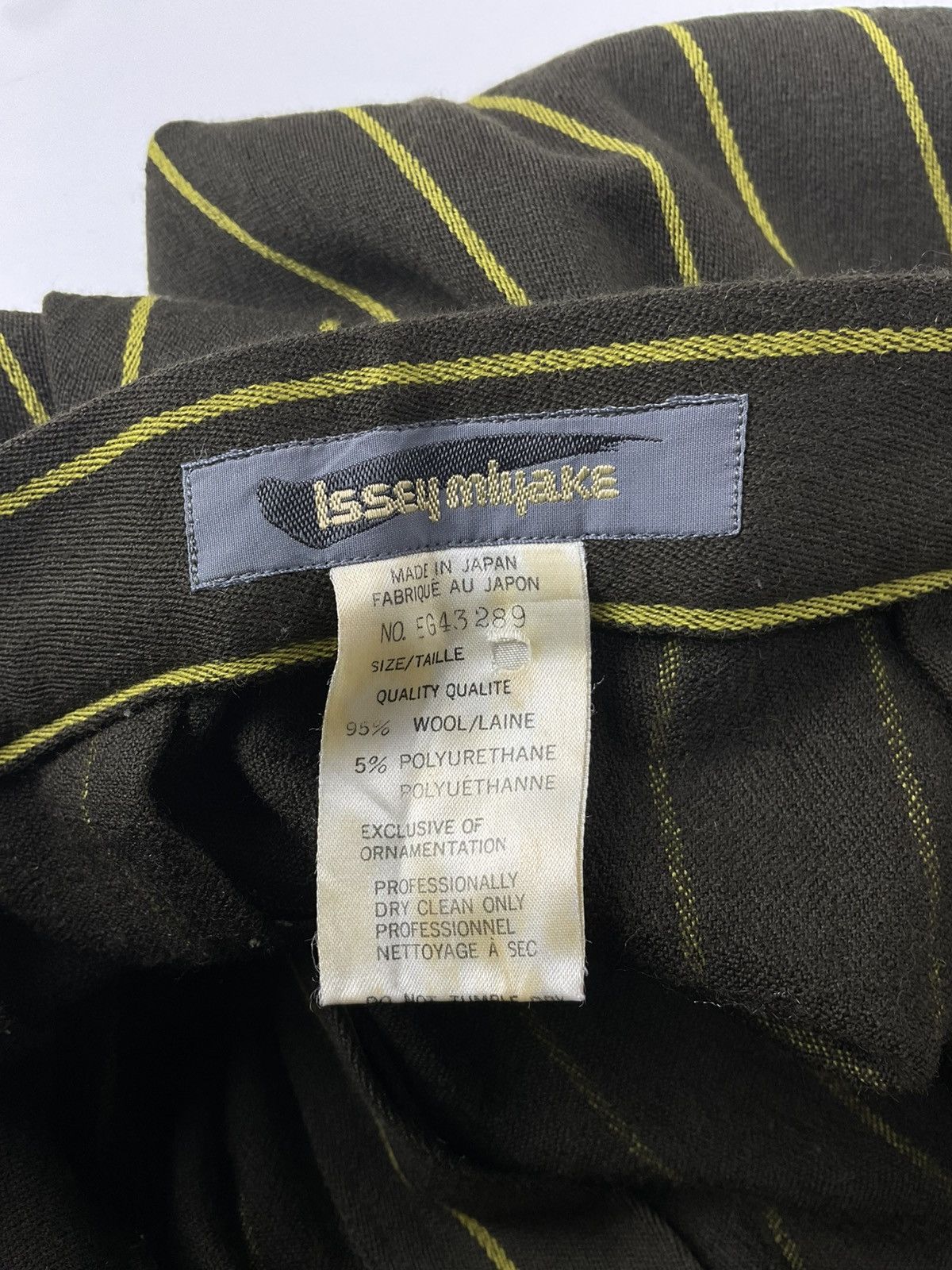 Issey Miyake Vintage Issey Miyake Striped Pants Size US 28 / EU 44 - 8 Thumbnail
