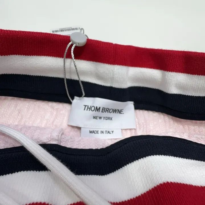 Thom Browne Thom Browne Three-Color Striped Casual Shorts -2507 Size 39" - 9 Thumbnail
