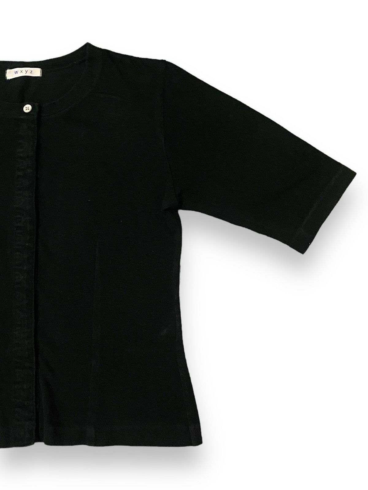 Japanese Brand JAPAN WXYZ CROPPED SHORT SLEEVED Size S / US 4 / IT 40 - 5 Thumbnail