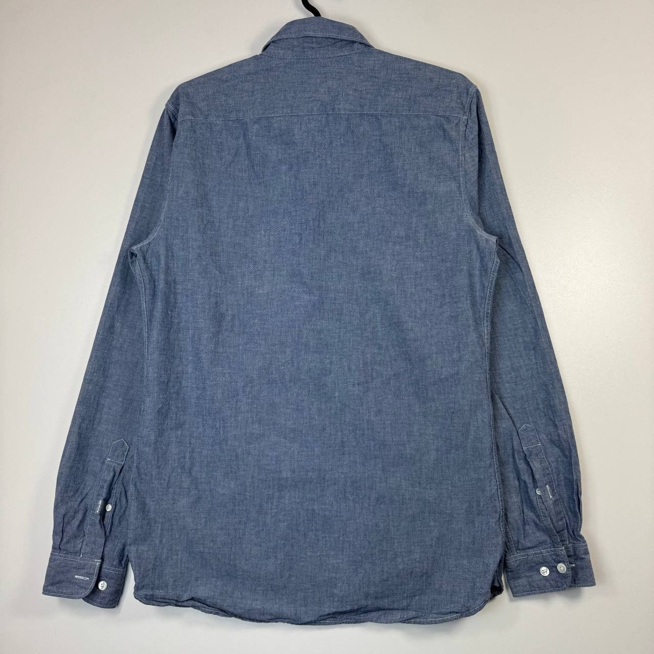 Lacoste Lacoste Chambray Button Down Shirt Blue Casual Mens Size S Size US S / EU 44-46 / 1 - 9 Thumbnail