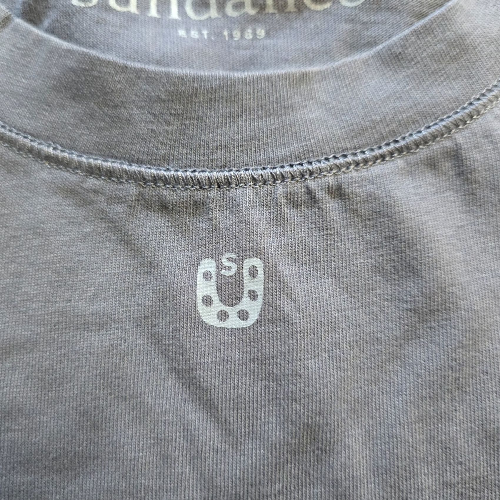 Vintage Sundance Top Women XL Blue Long Sleeve Crew Neck Horseshoe Equestrian Basic Shirt Size XL / US 12-14 / IT 48-50 - 4 Thumbnail