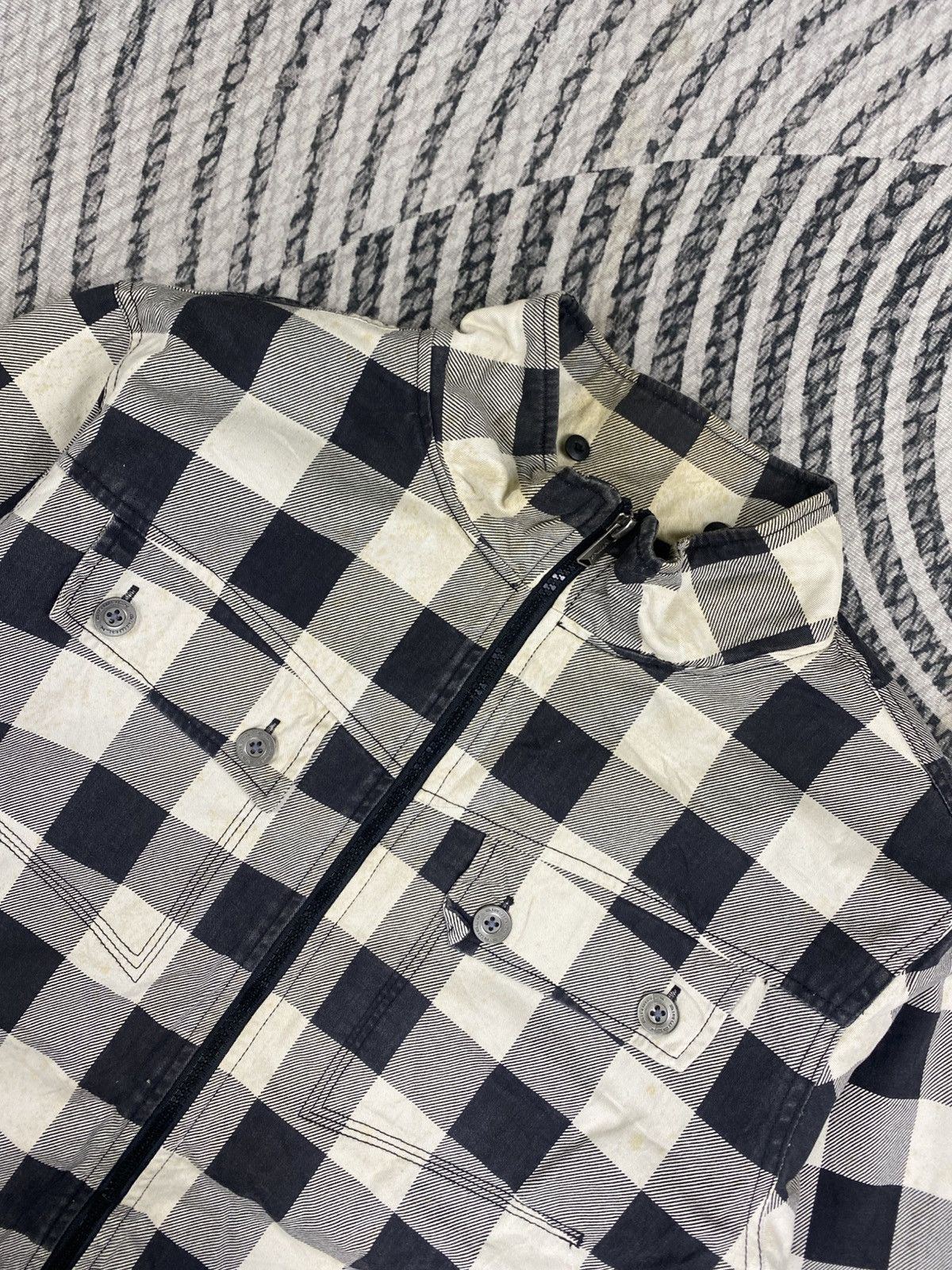 Airwalk Vintage Airwalk Zip-Up Checked Jacket Size US M / EU 48-50 / 2 - 9 Thumbnail