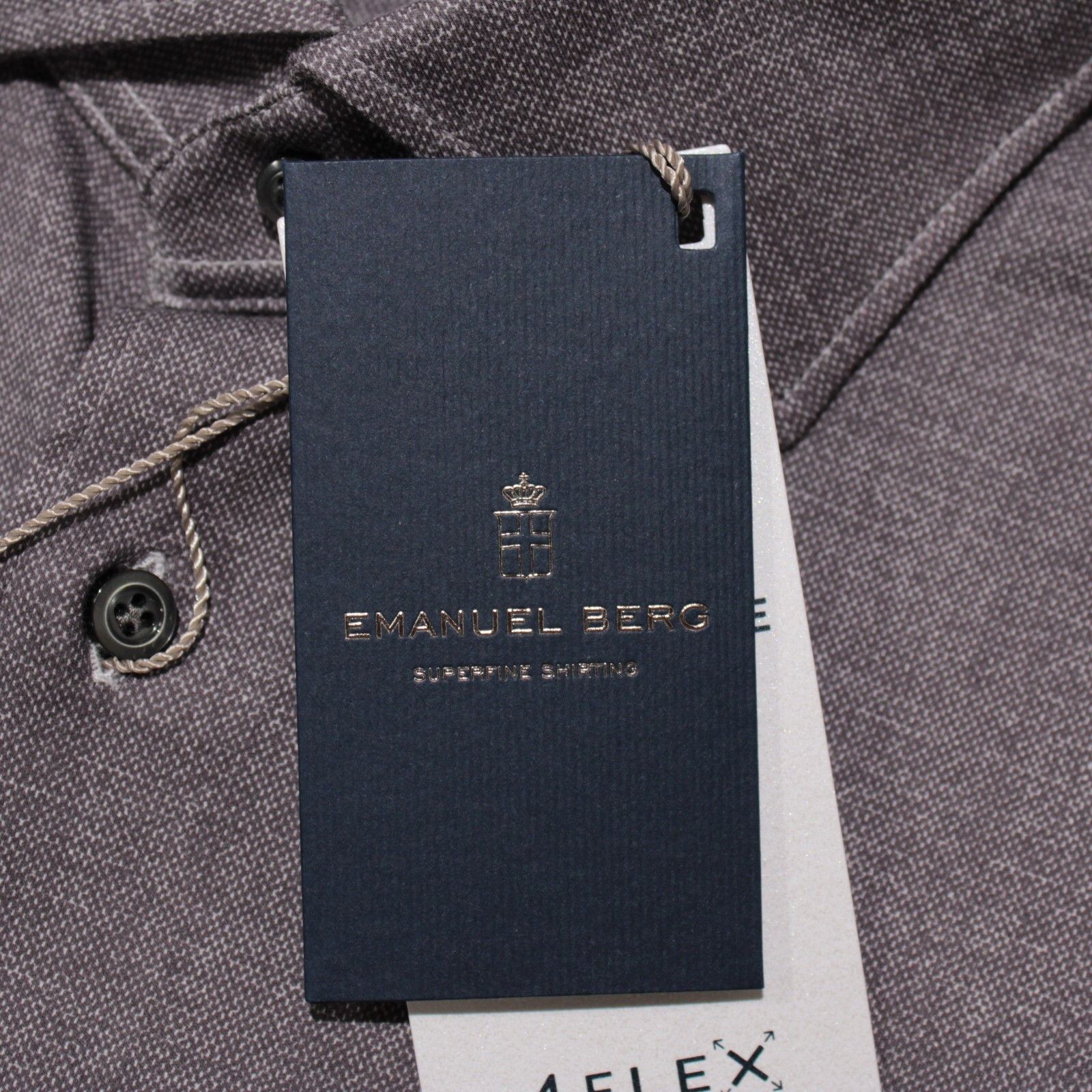 Other Emanuel Berg New with tags Shirt Size L US In Gray Size US L / EU 52-54 / 3 - 2 Thumbnail