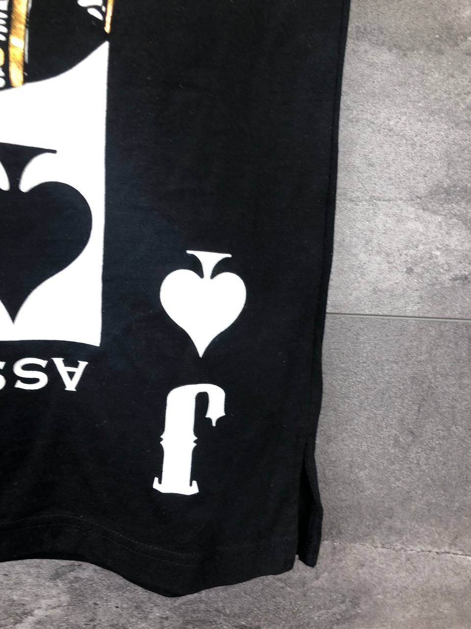 Japanese Brand × Vintage Assassyn Jeanz Black T-Shirt Japanese style Rare Size M Size US M / EU 48-50 / 2 - 2 Thumbnail