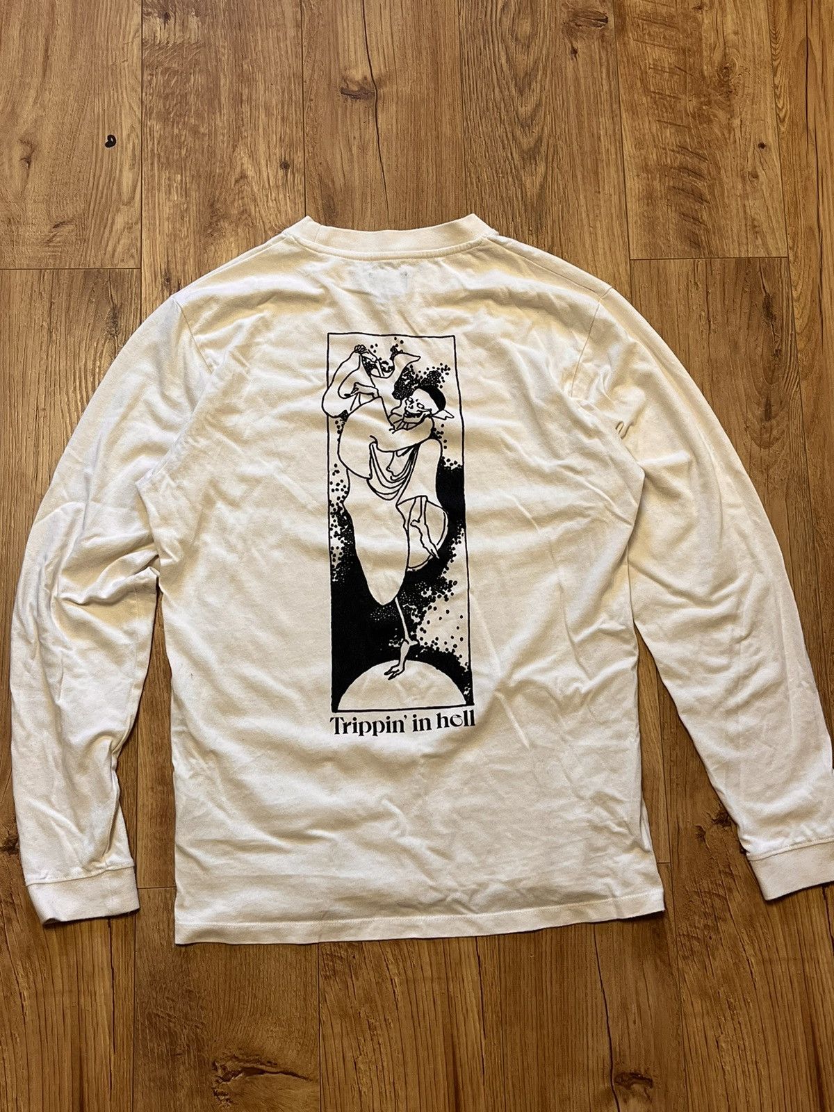 Edwin × Japanese Brand Edwin ‘Tripping In Hell’ Longsleeve T-shirt Size US S / EU 44-46 / 1 - 1 Thumbnail