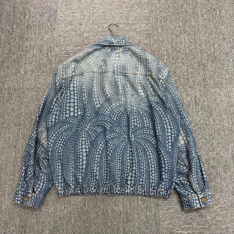 Louis Vuitton Louis Vuitton Denim Jacket with Dots Pattern-2506 Size US XXL / EU 58 / 5 - 2 Thumbnail