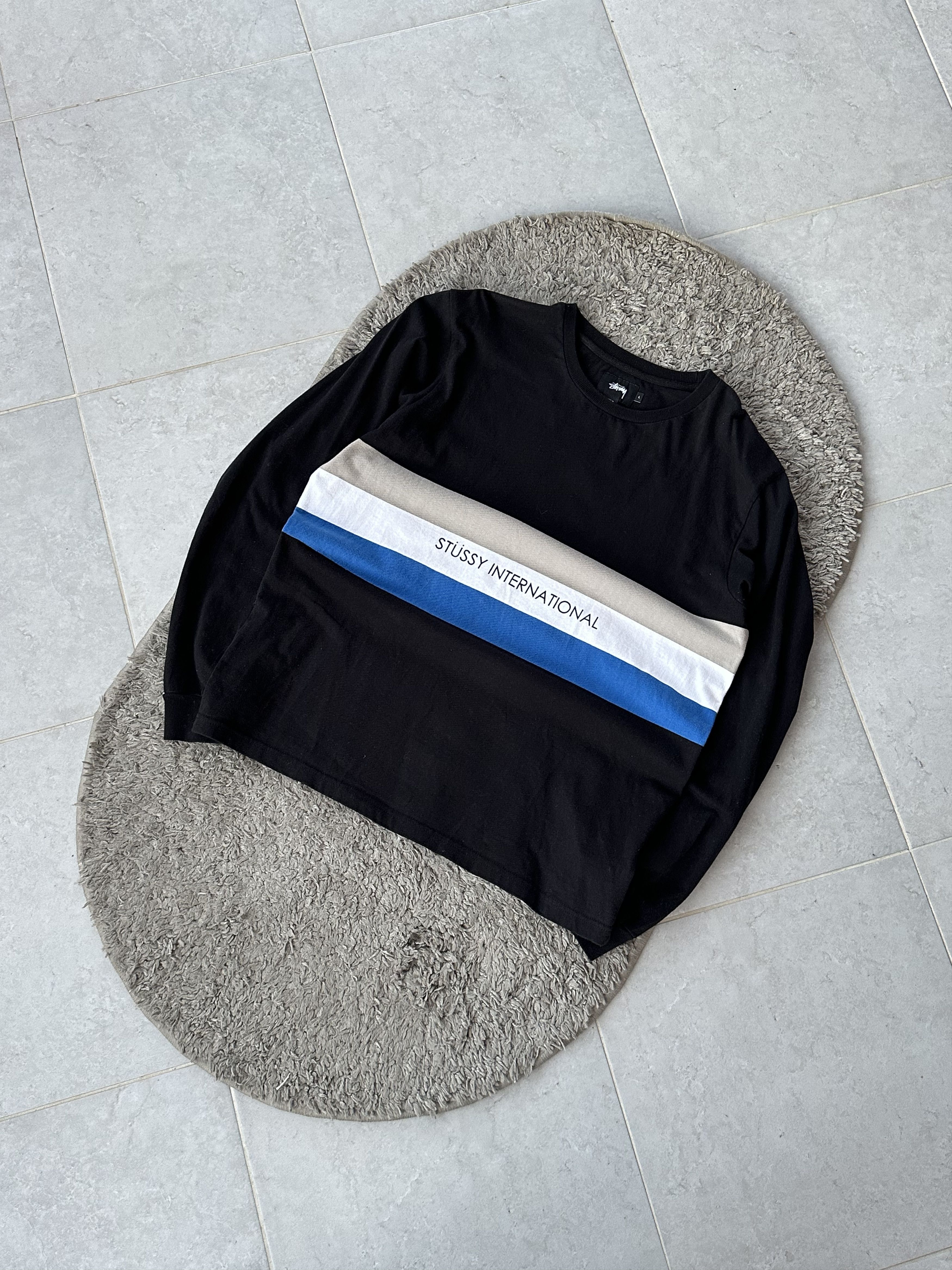Stussy Vintage Long Sleeve Stussy Mini Logo Center Y2K Style Size US L / EU 52-54 / 3 - 2 Thumbnail