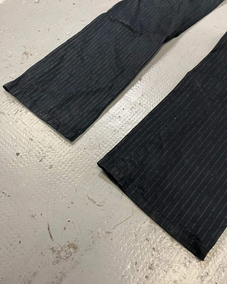Jean Paul Gaultier Jean Paul Gaultier Black Classy Striped Pants Size US 39 - 8 Thumbnail