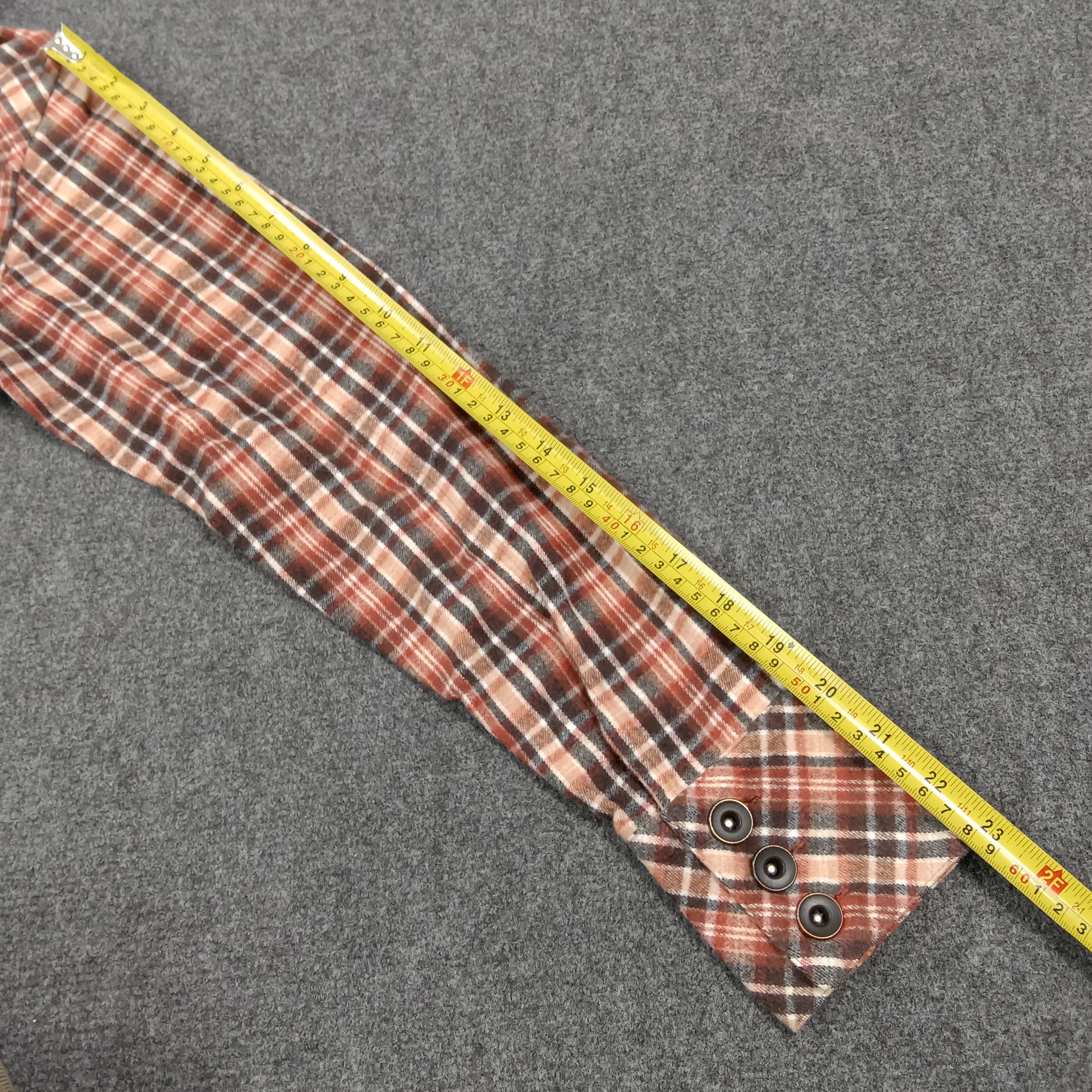 Schlussel SCHLÜSSEL Japanese Brand Grunge Flannel Jacket C283N16 Size US XS / EU 42 / 0 - 8 Thumbnail