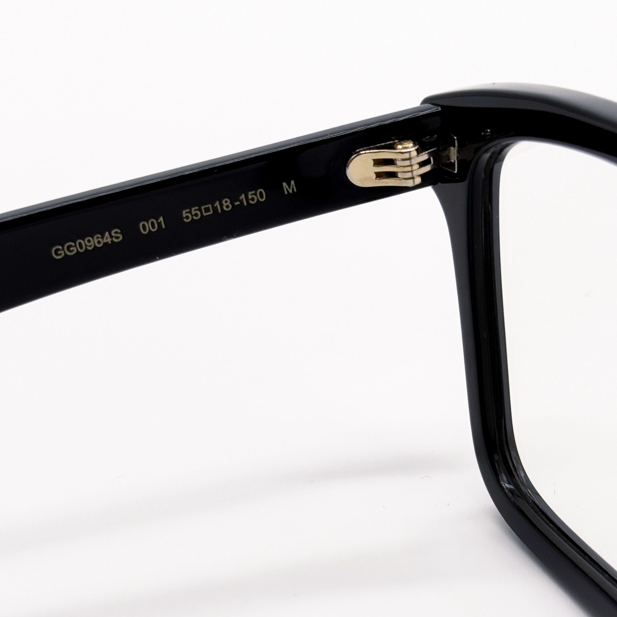Gucci NEW GG0964S 001 GUCCI BLACK EYEGLASSES WITH AR COATING EYEWE Size ONE SIZE - 8 Thumbnail