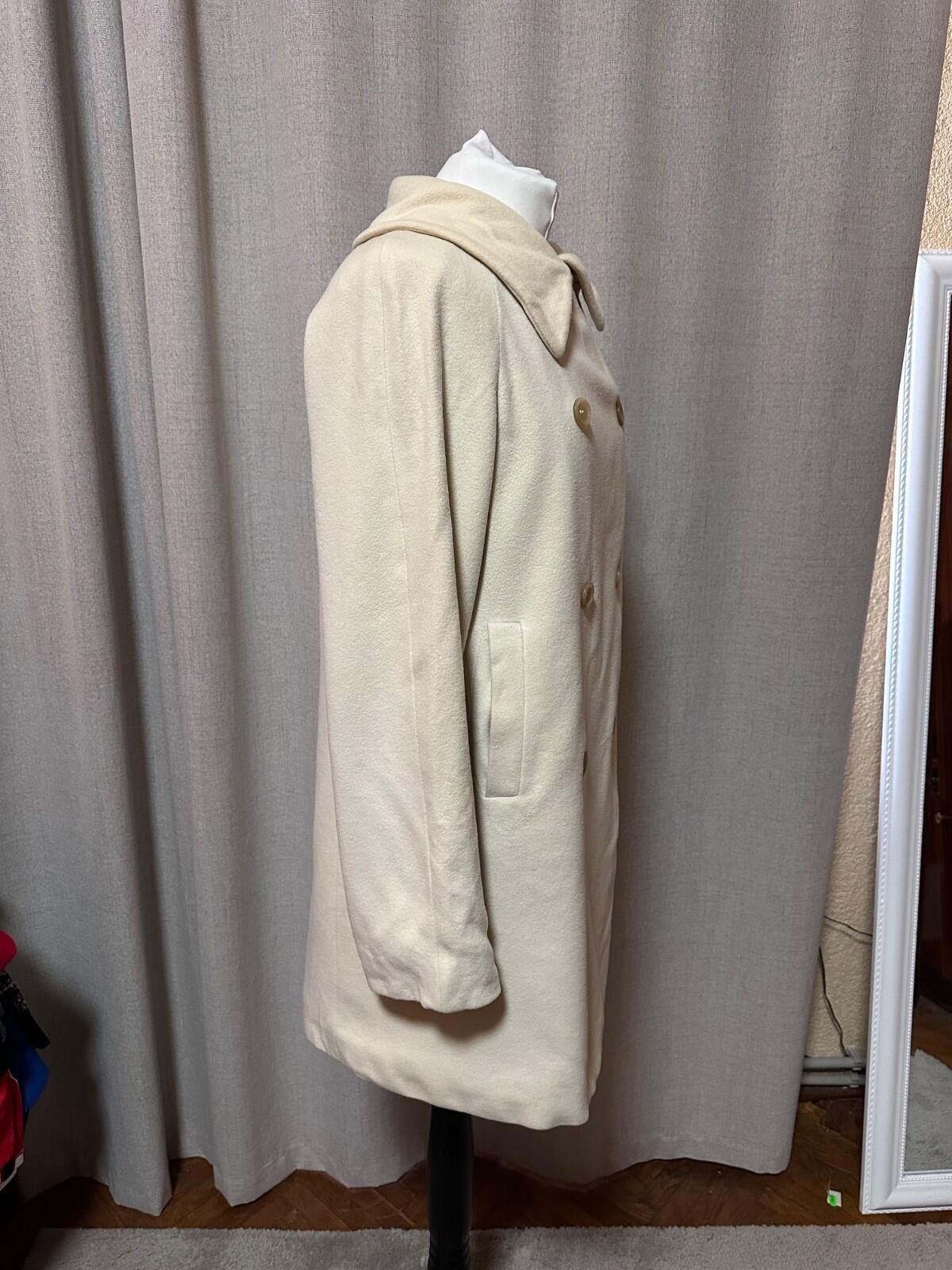 Jil Sander Jil Sander Wool Coat Sz 36 Beige Size XS / US 0-2 / IT 36-38 - 5 Thumbnail